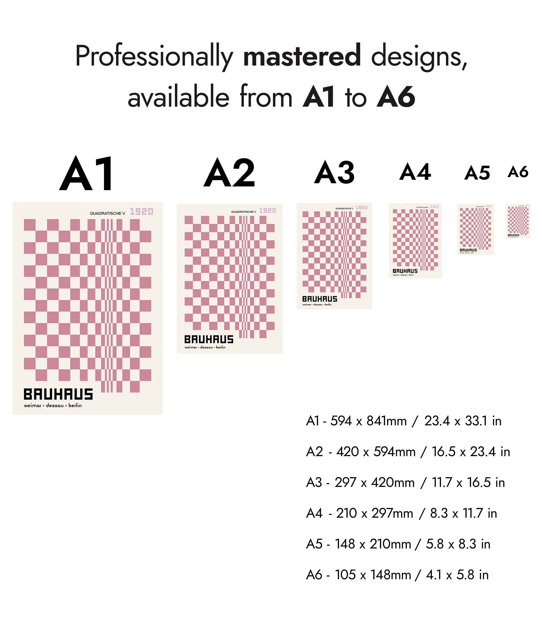 Quadratische, in Pink - Image 8