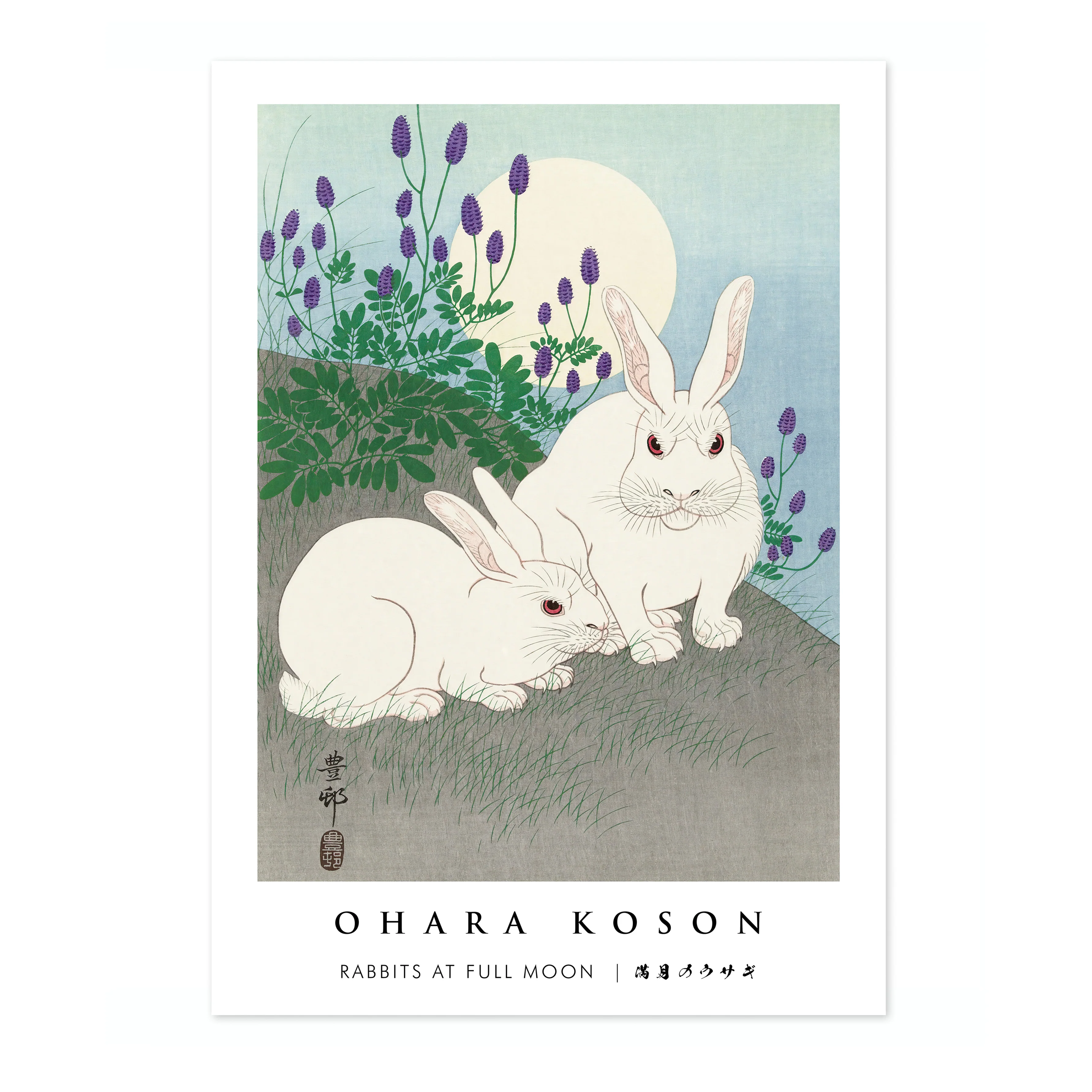 Rabbits at Full Moon - Image 4