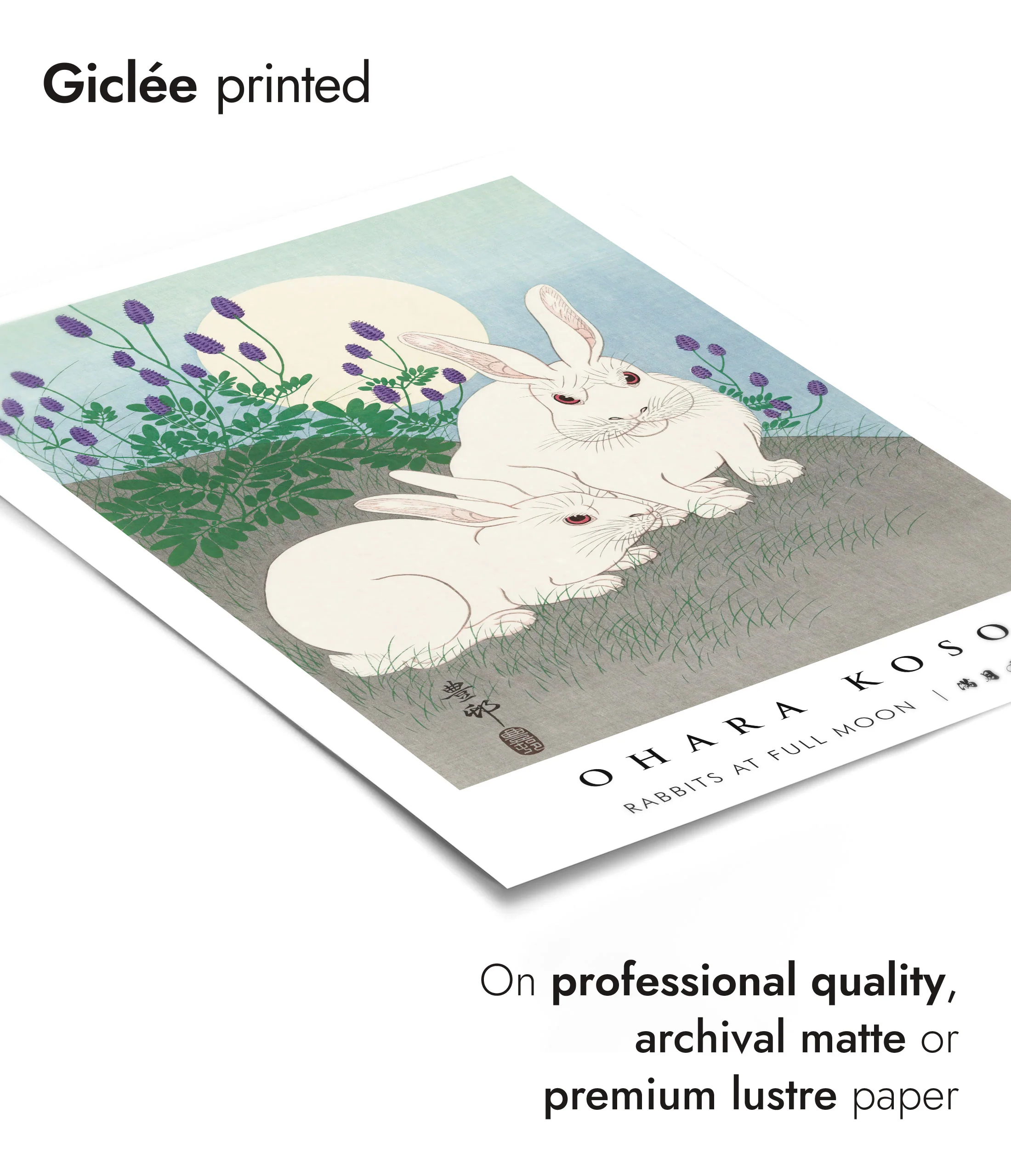 Rabbits at Full Moon - Image 6