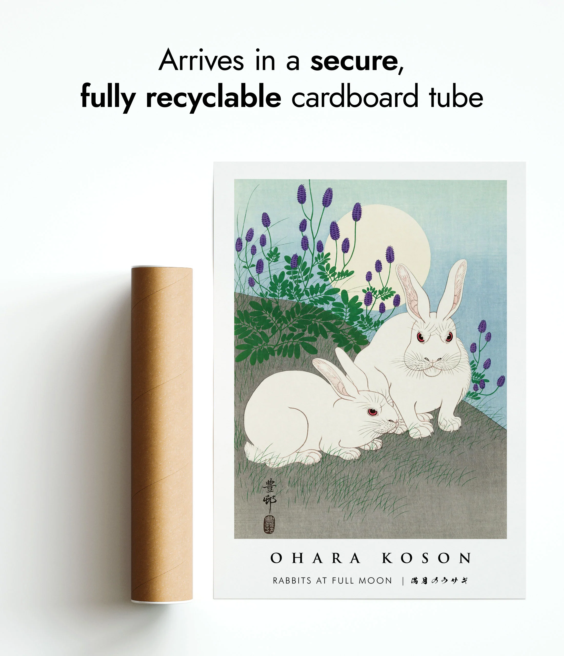 Rabbits at Full Moon - Image 9