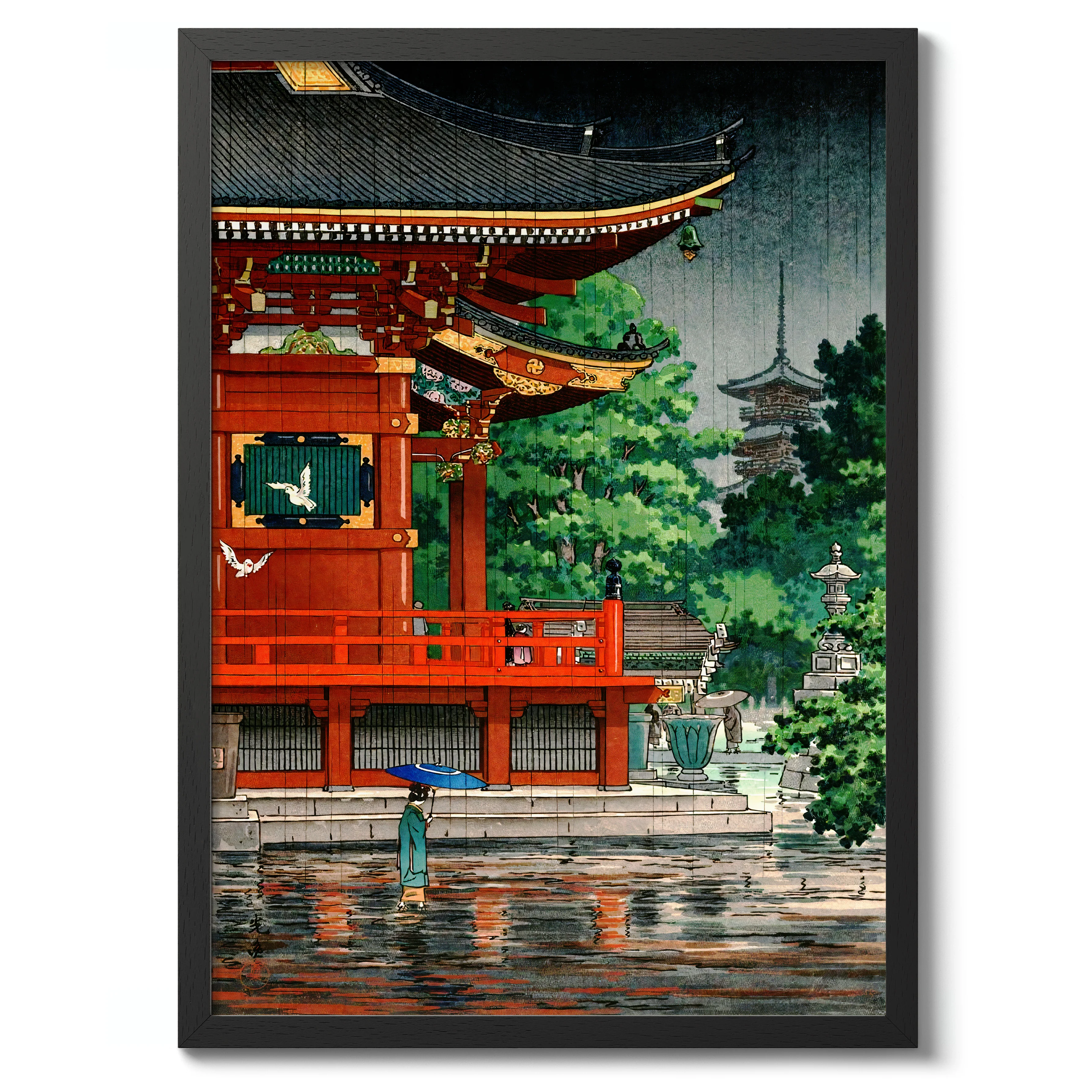 Rain at Asakusa Kannon Temple - Image 2