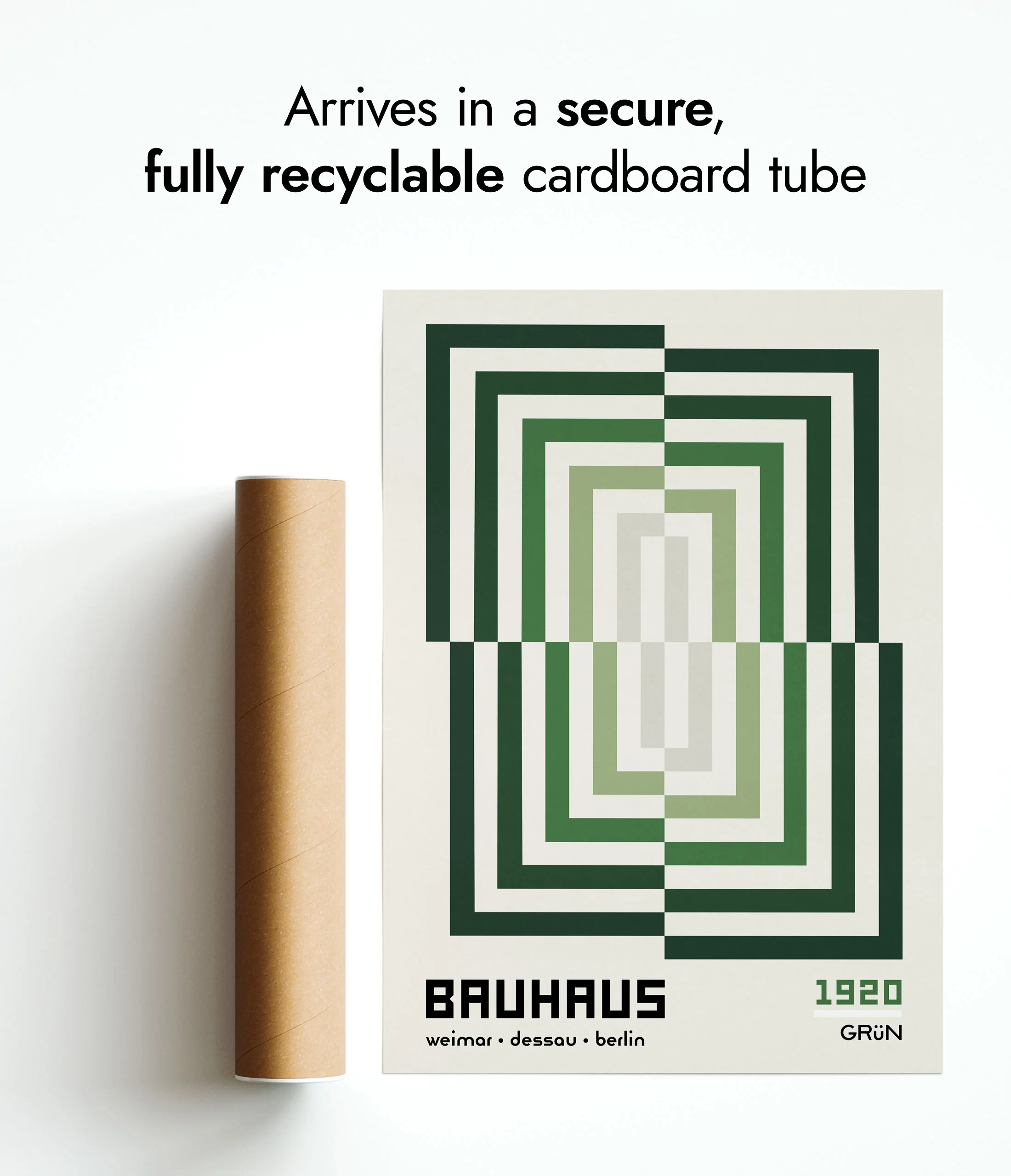 Rectangular Illusion, in Green - Image 9