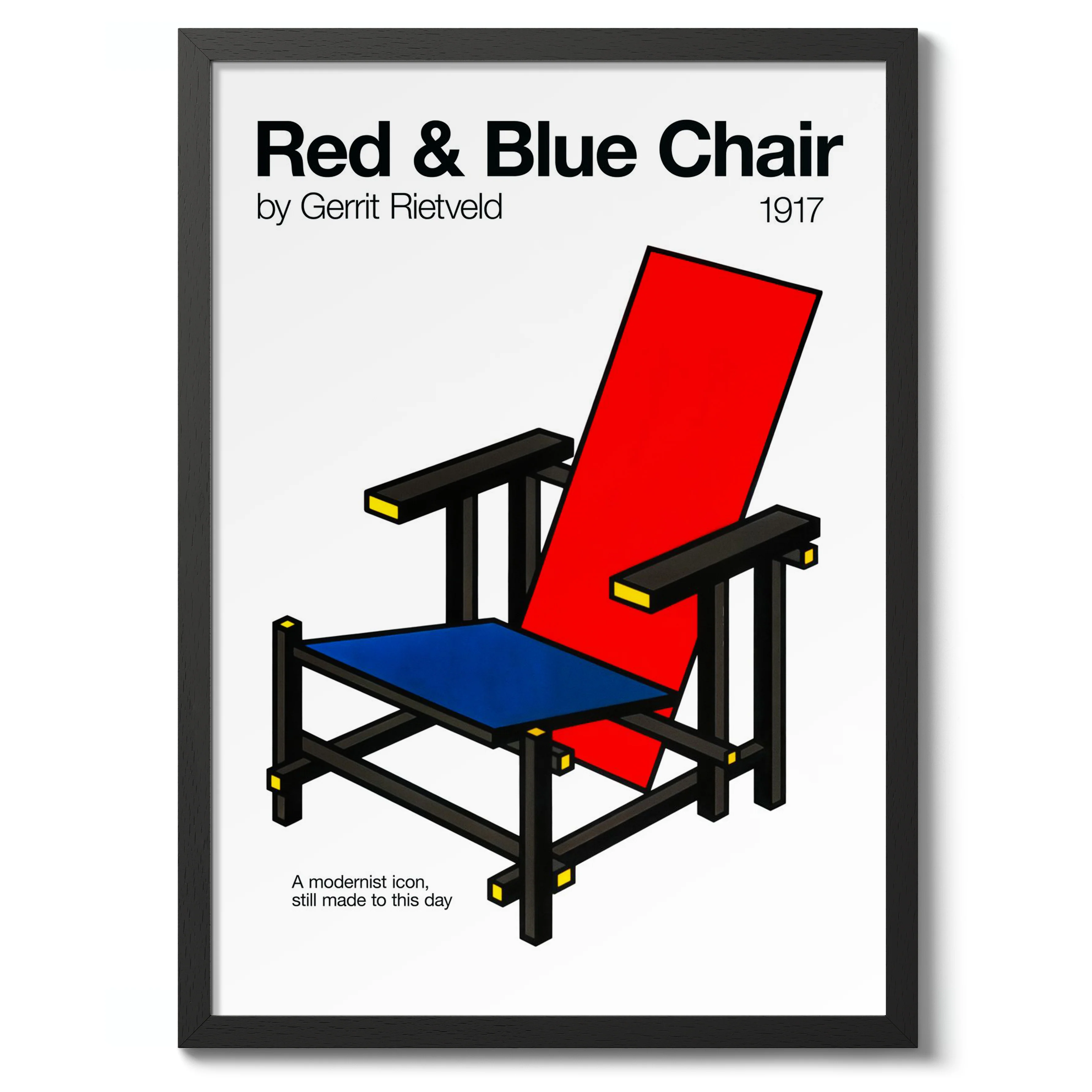 Red & Blue Chair - Image 2