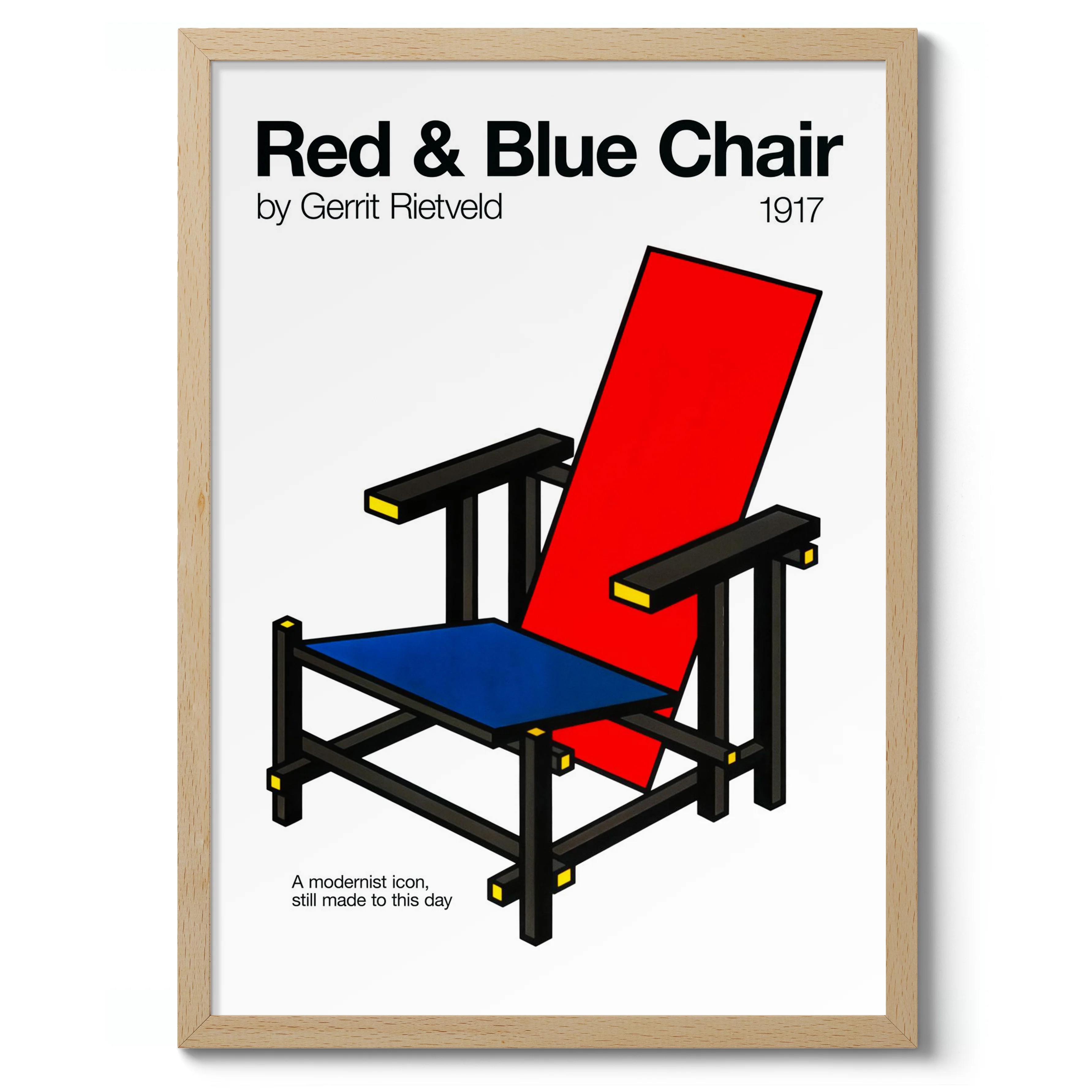 Red & Blue Chair - Image 3