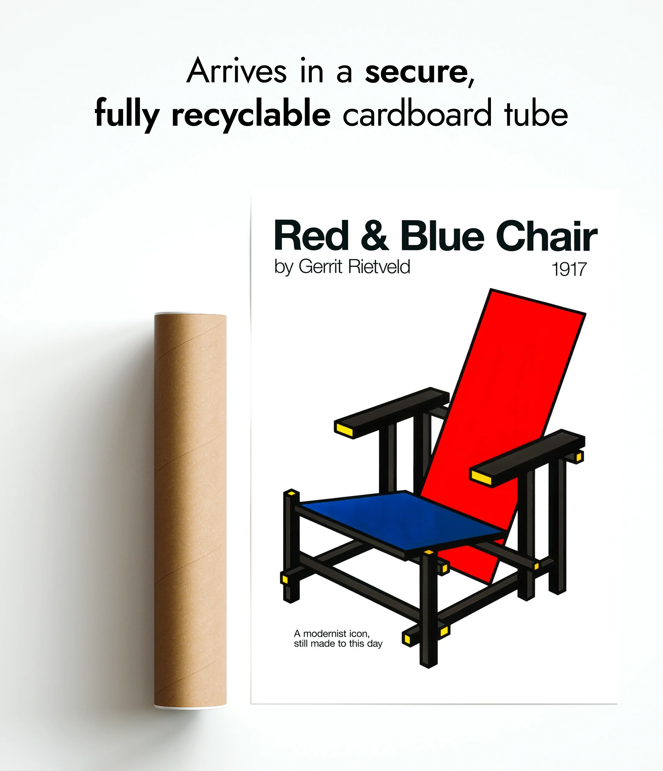 Red & Blue Chair - Image 9