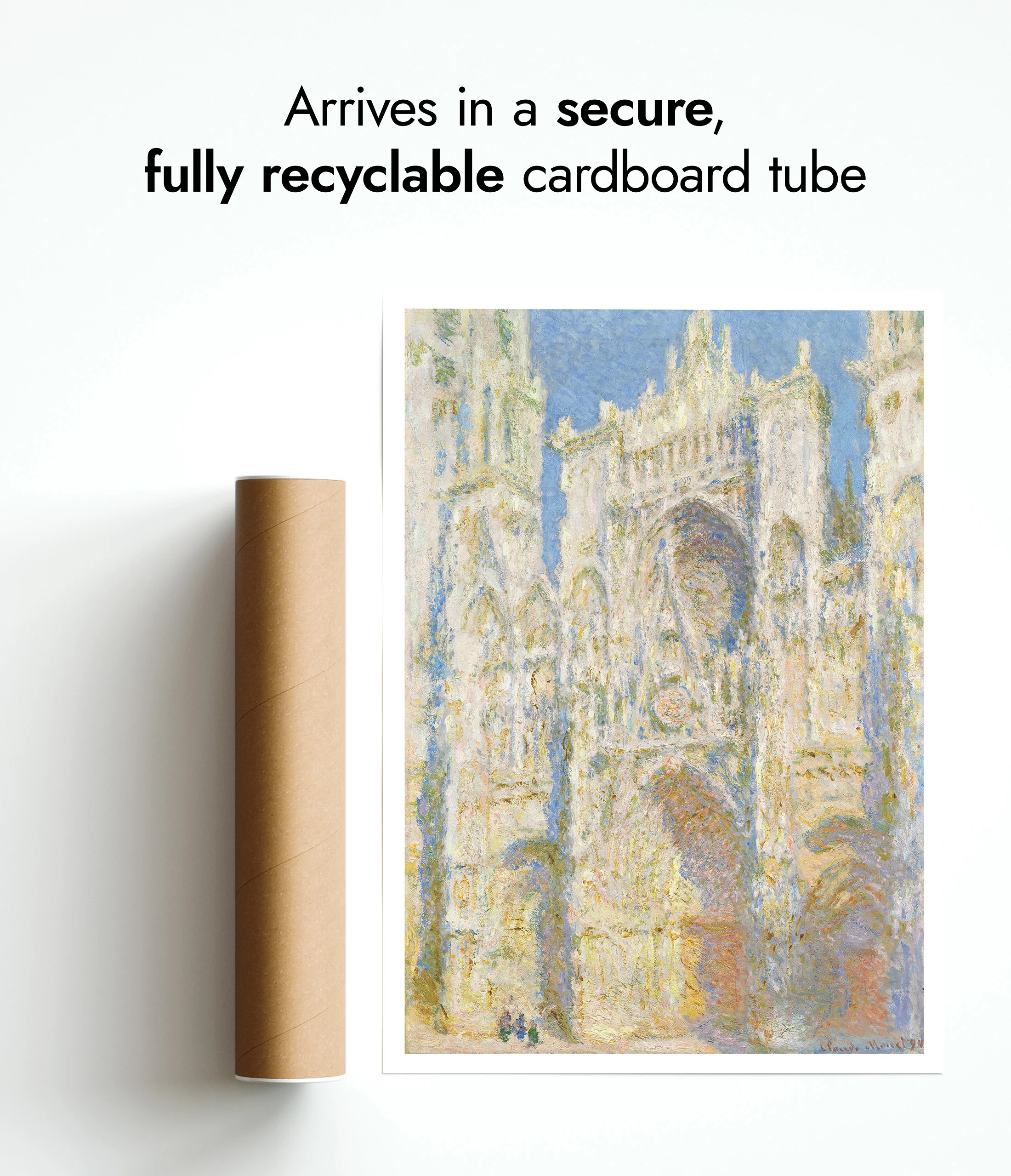 Rouen Cathedral, West Façade, Sunlight - Image 9