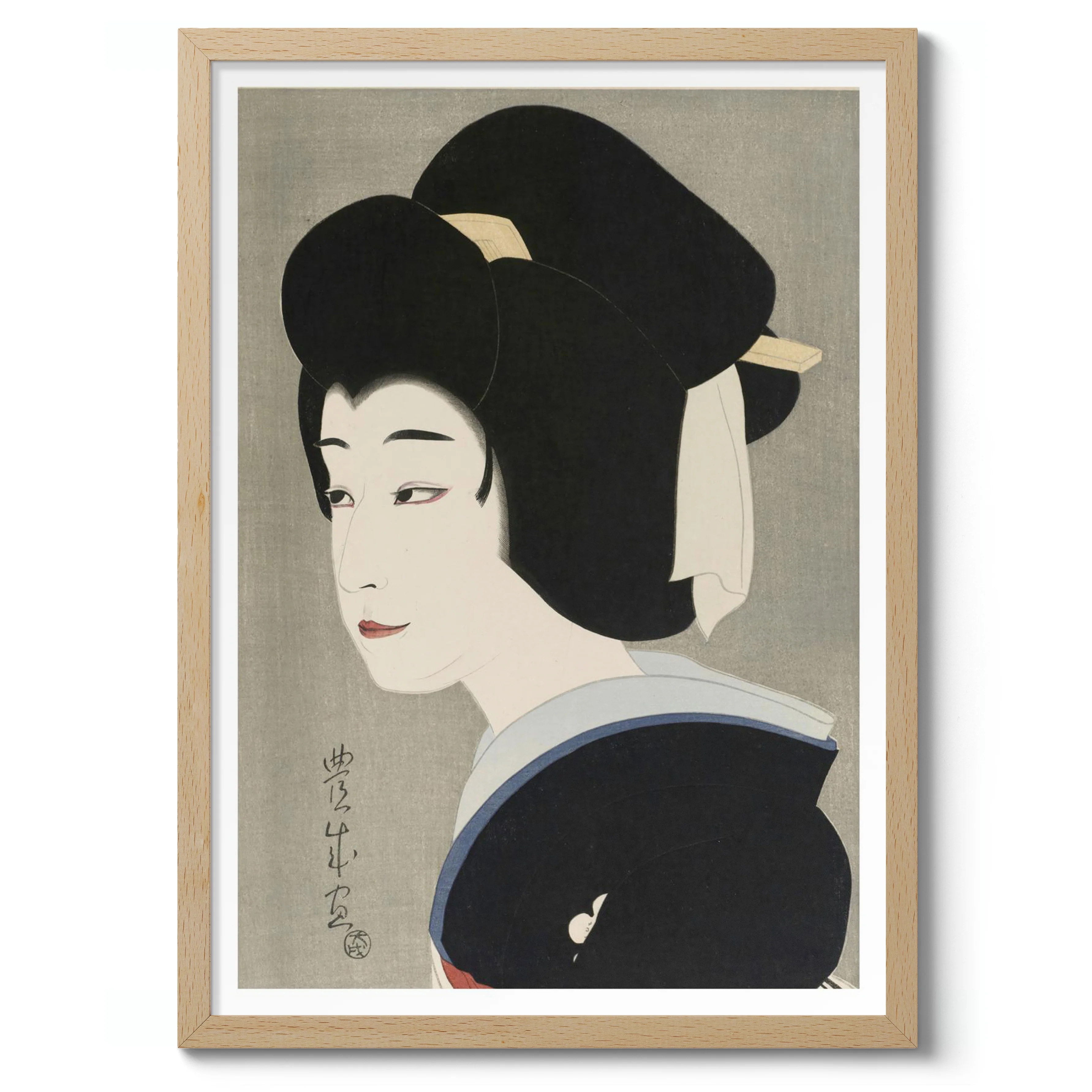 Sawamura Sonosuke in the Role of Umegawa - Image 3