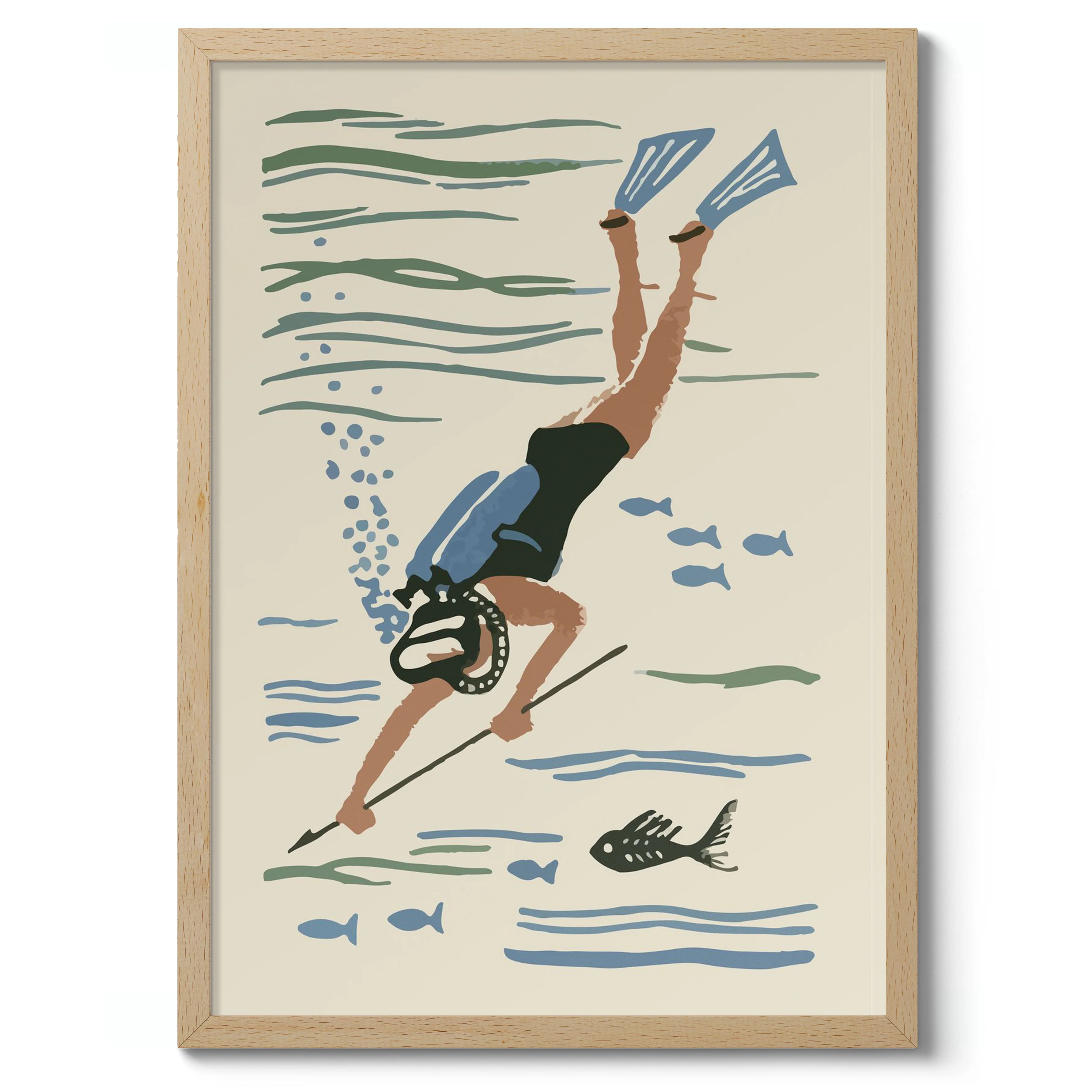 Scuba Diver Matchbox - Image 3