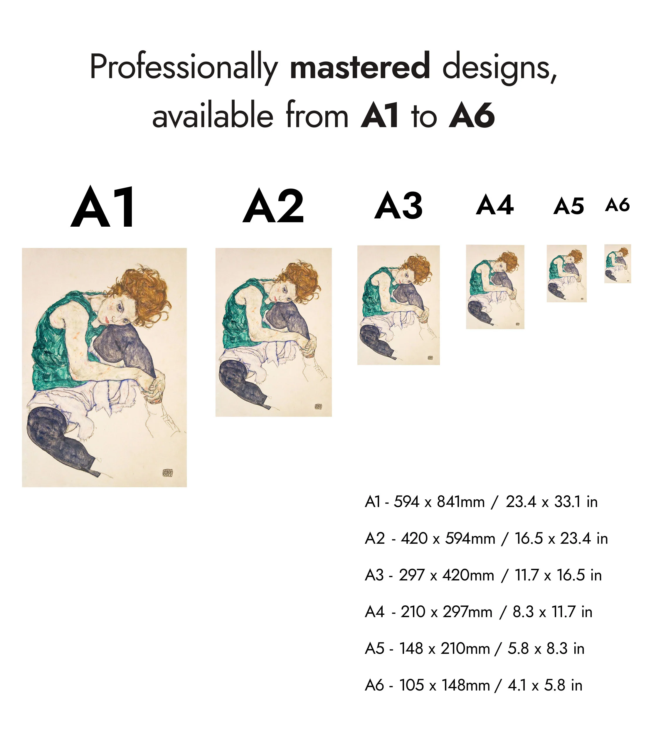 Seated Woman with Legs Drawn Up - Image 8