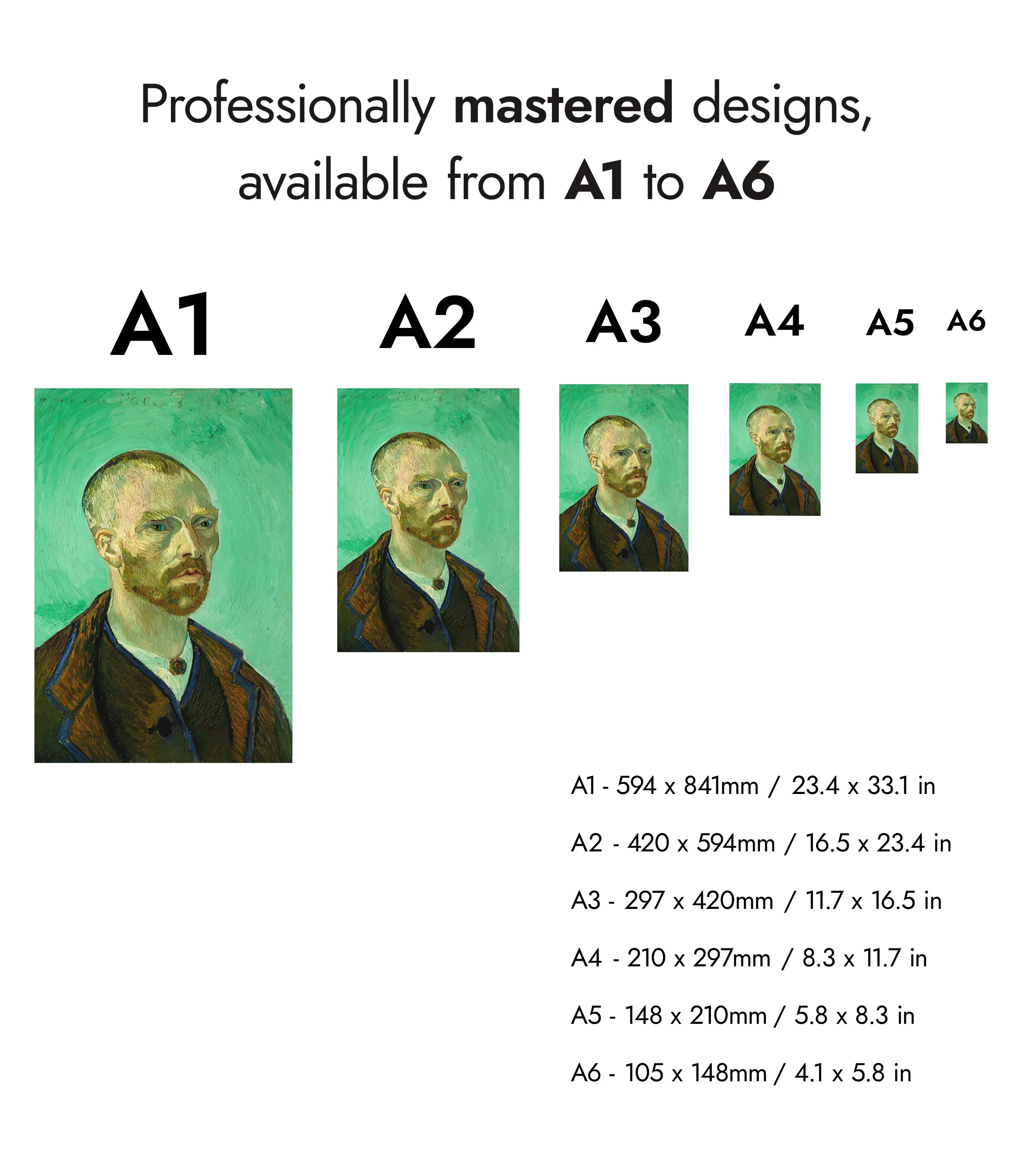 Self Portrait, Dedicated to Paul Gauguin - Image 8