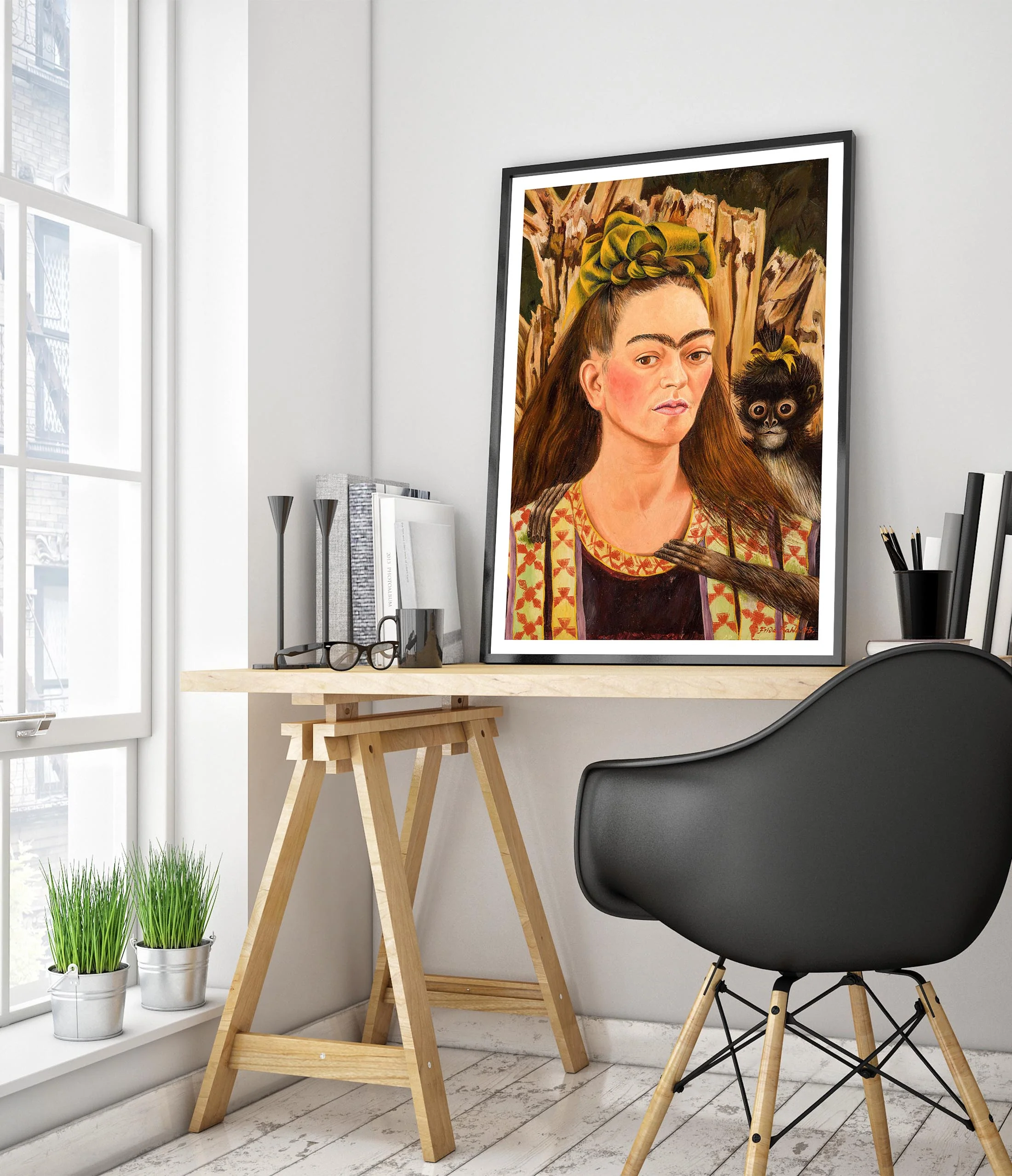 Self-Portrait with Monkey - Image 5