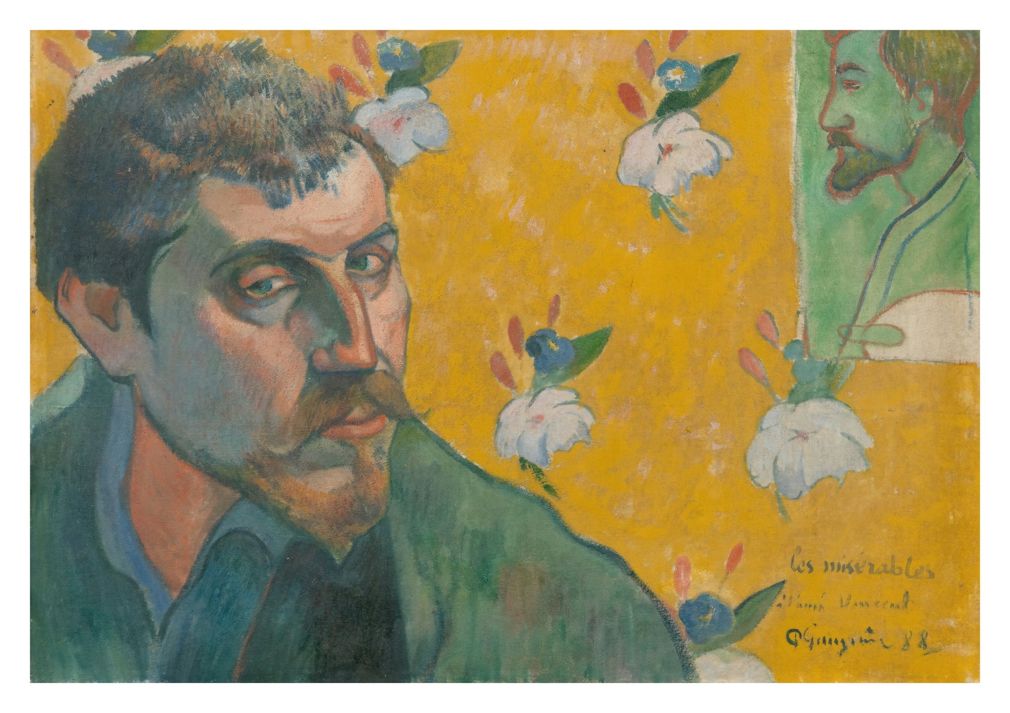 Self-Portrait with Portrait of Bernard Les Misérables