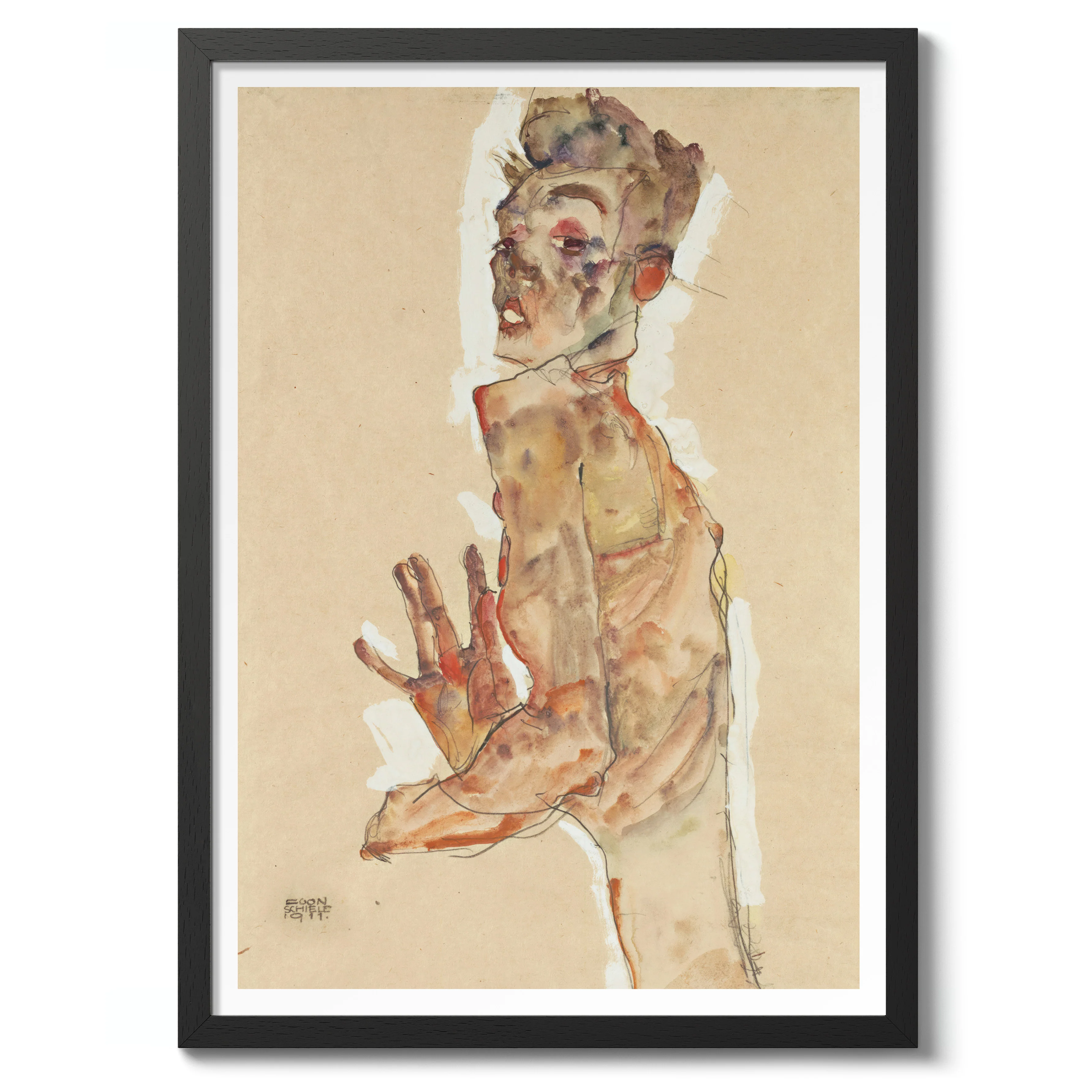 Self-Portrait with Splayed Fingers - Image 2