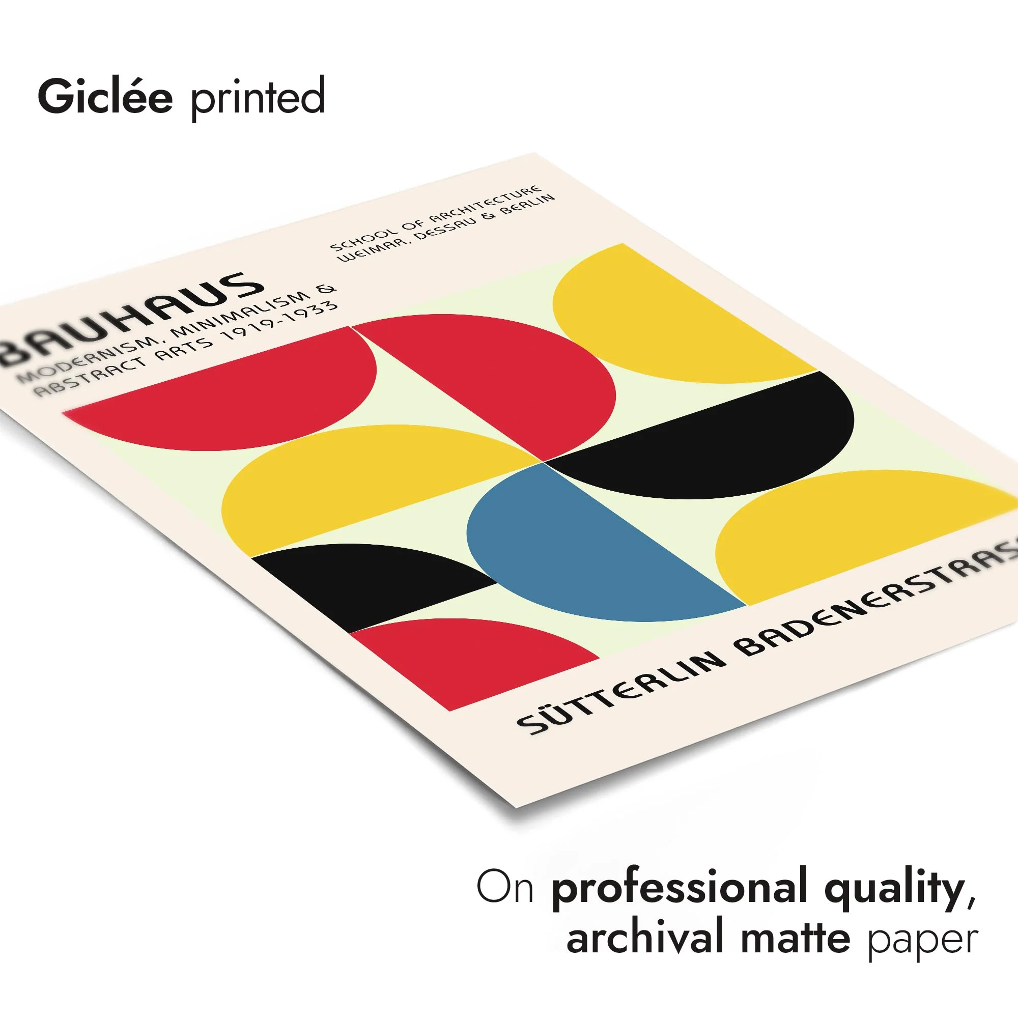 Semi-Circles in Primary Colours - Image 6