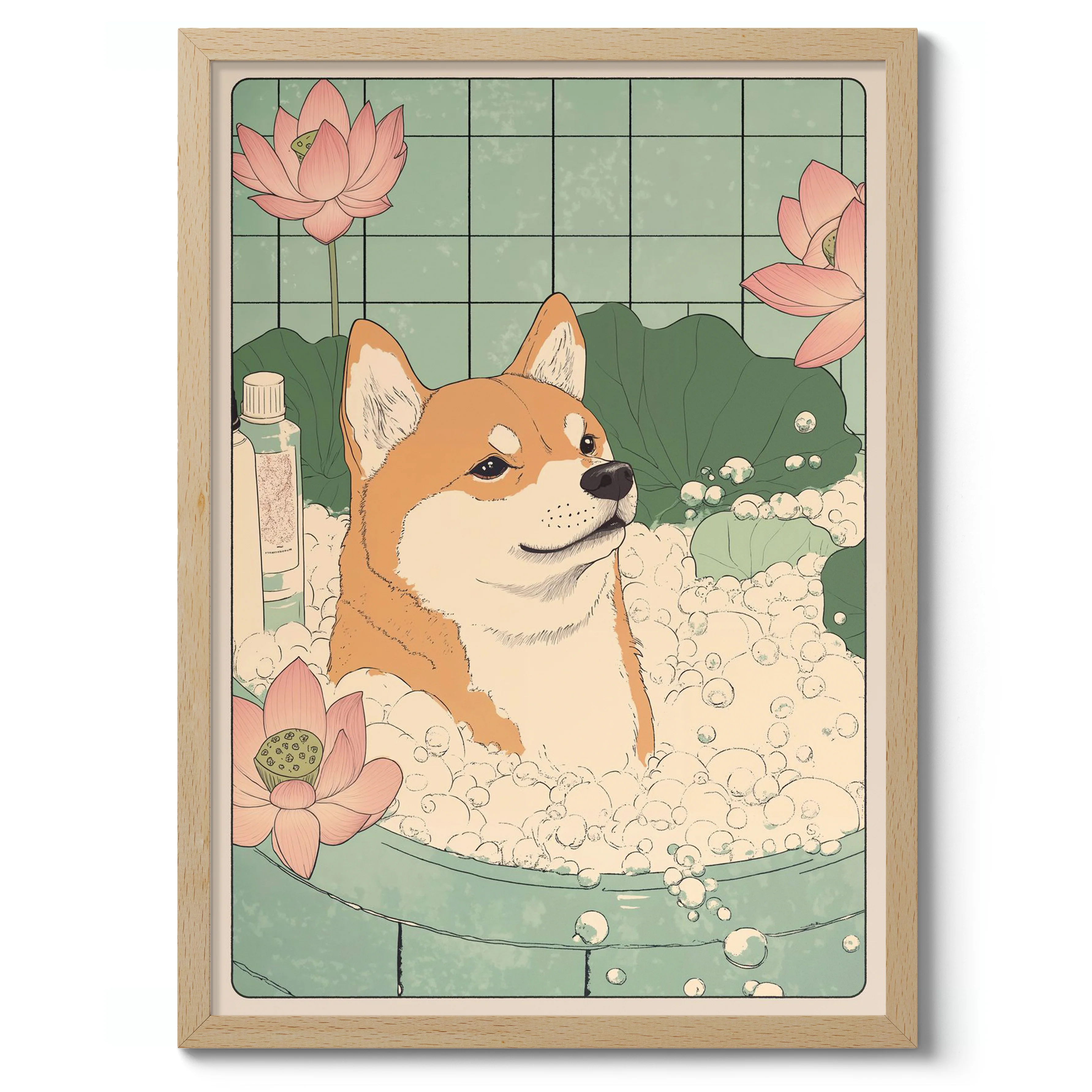Shiba Inu Bathtime - Image 3
