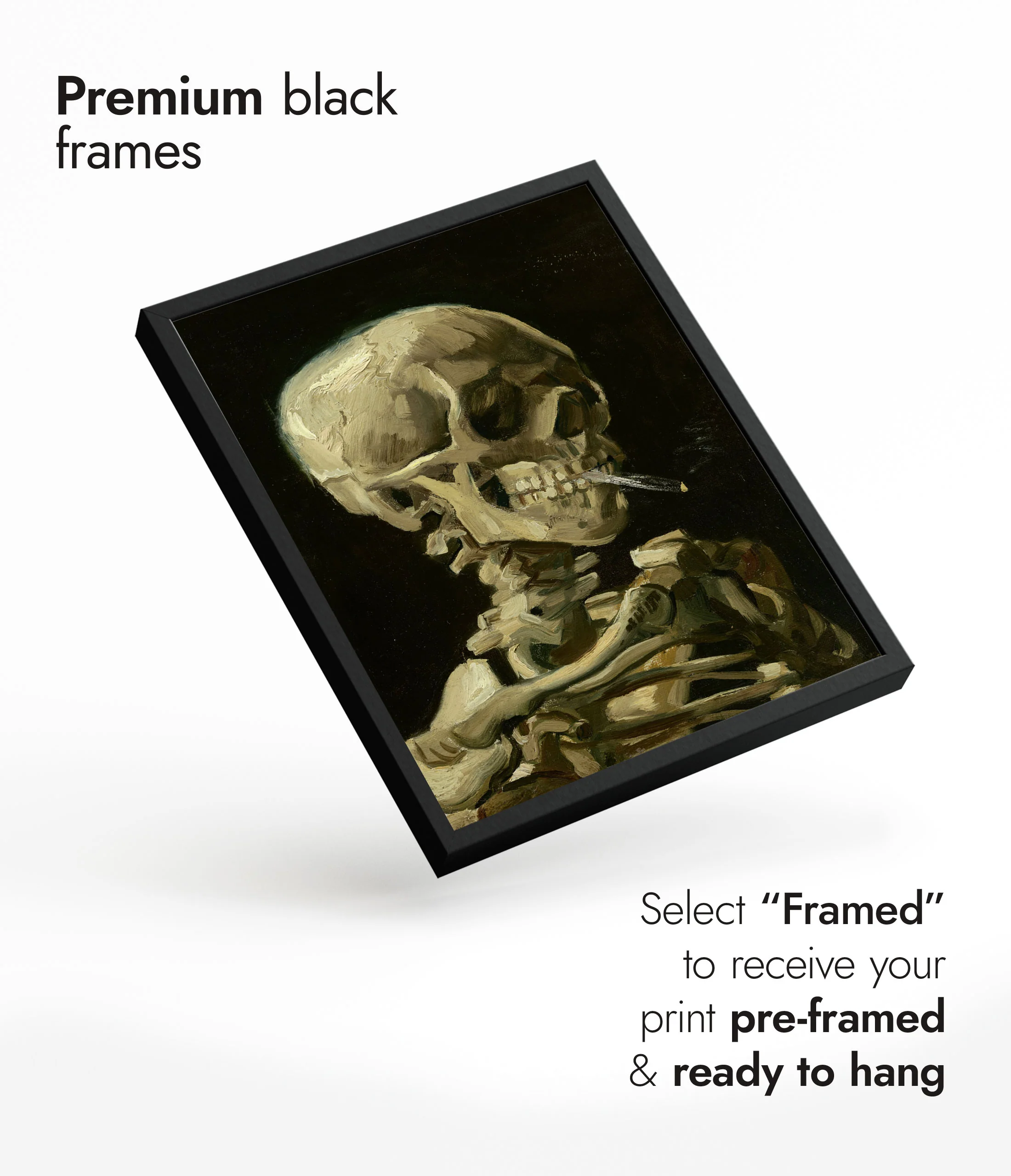 Skull of a Skeleton with Burning Cigarette - Image 7
