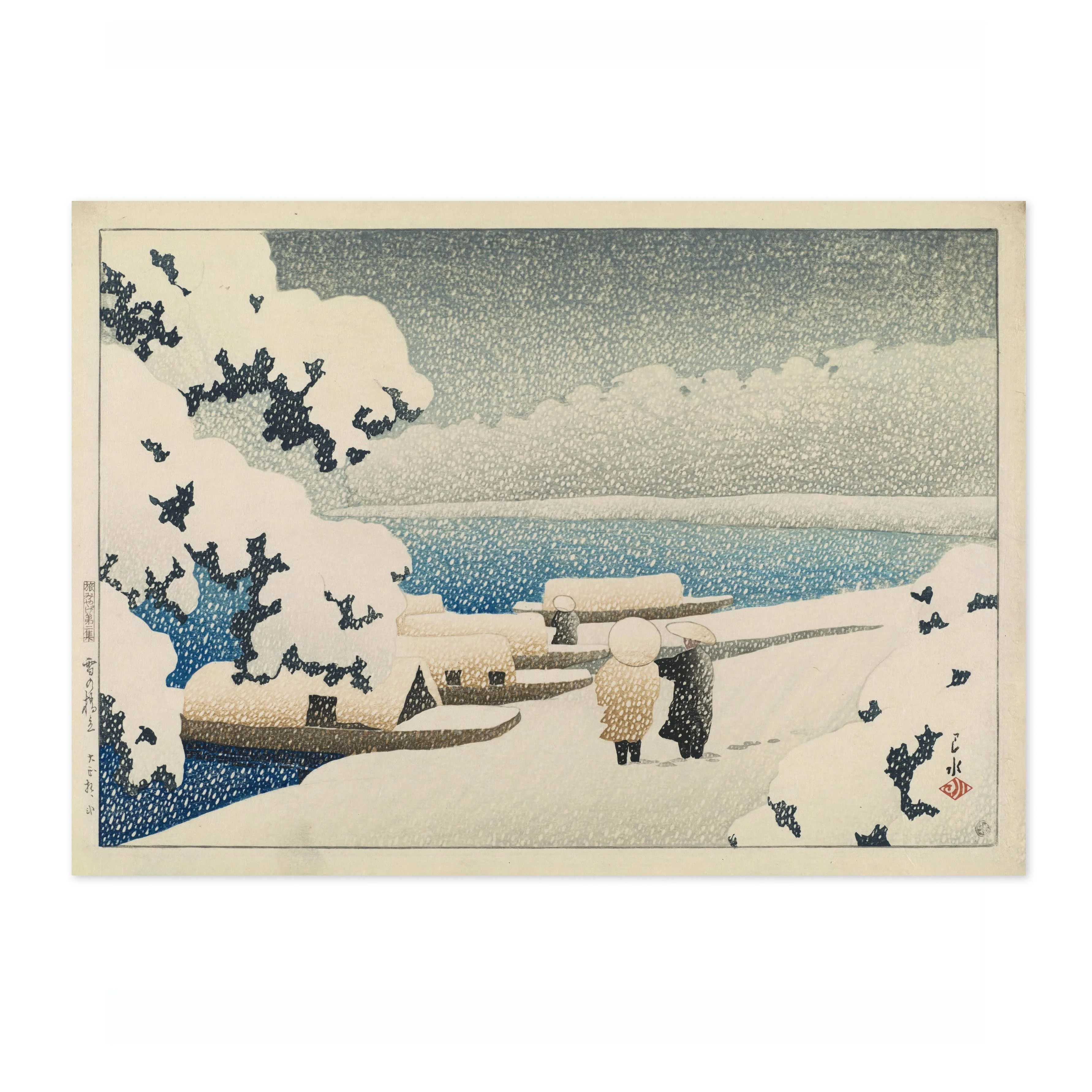 Snow at Hashidate - Image 4