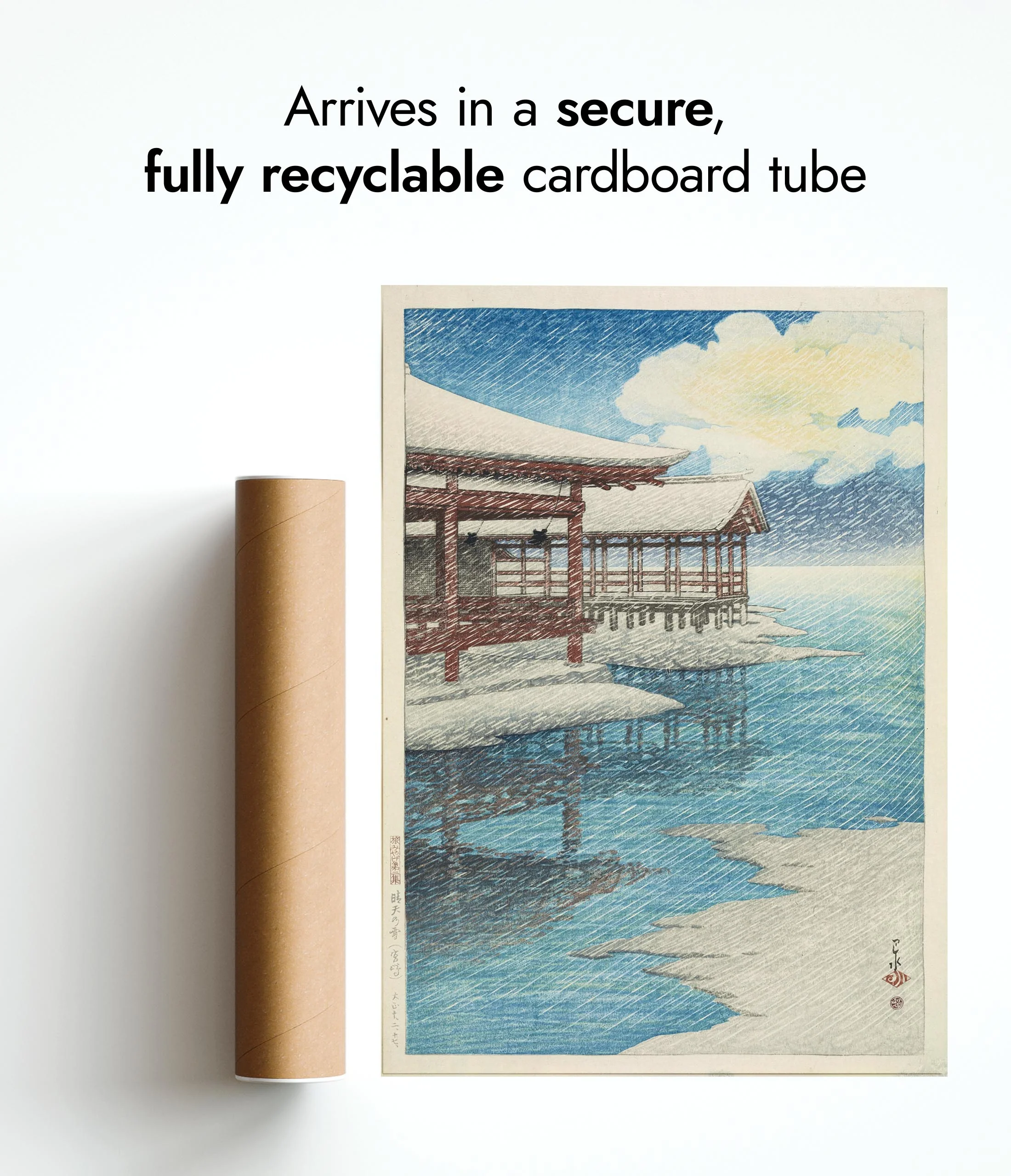 Snow on a Clear Day (Miyajima) - Image 9