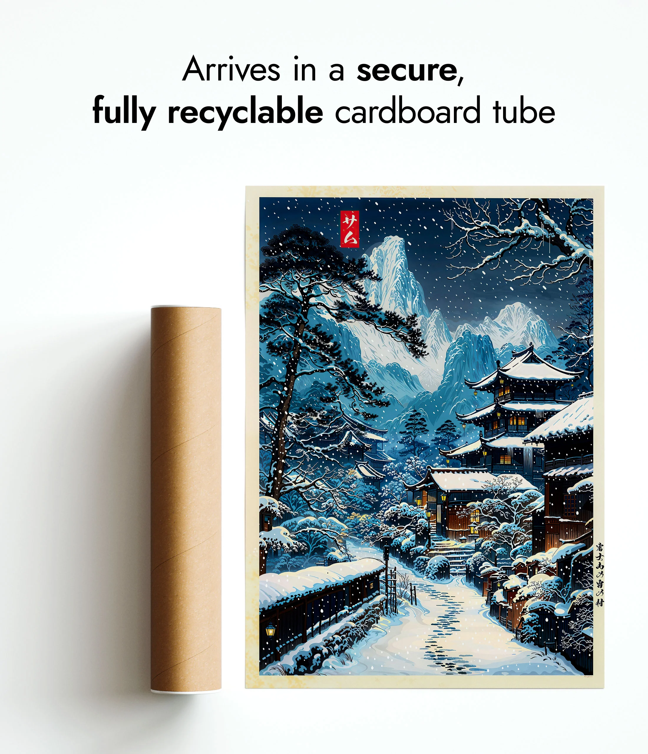 Snowy Village - Image 9