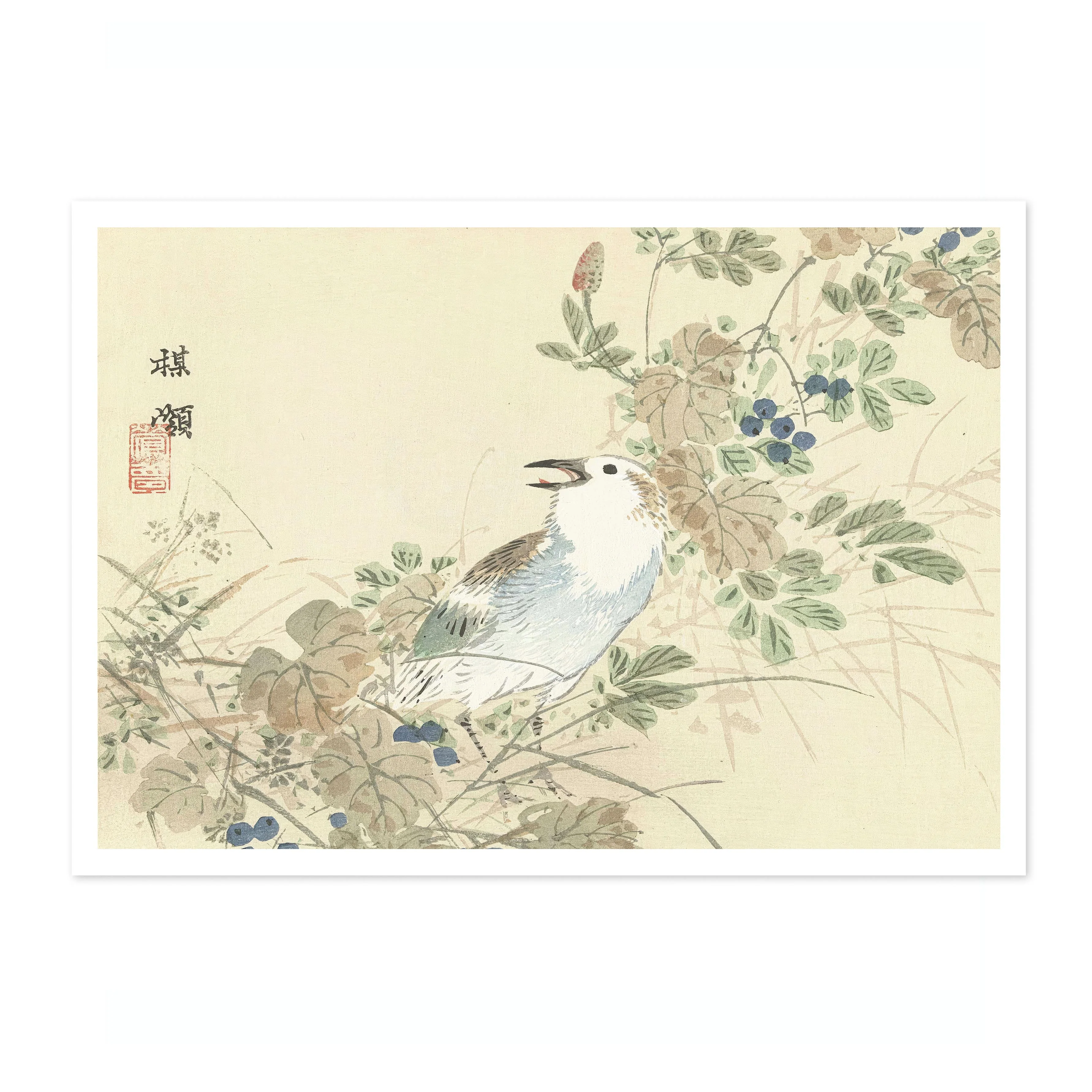 Songbird Among Autumn Grasses - Image 4