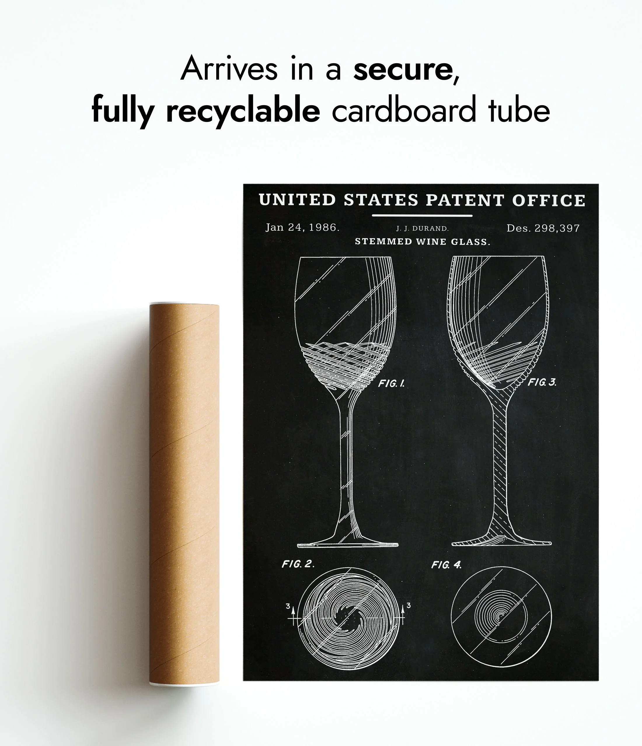 Stemmed Wine Glass - Image 9