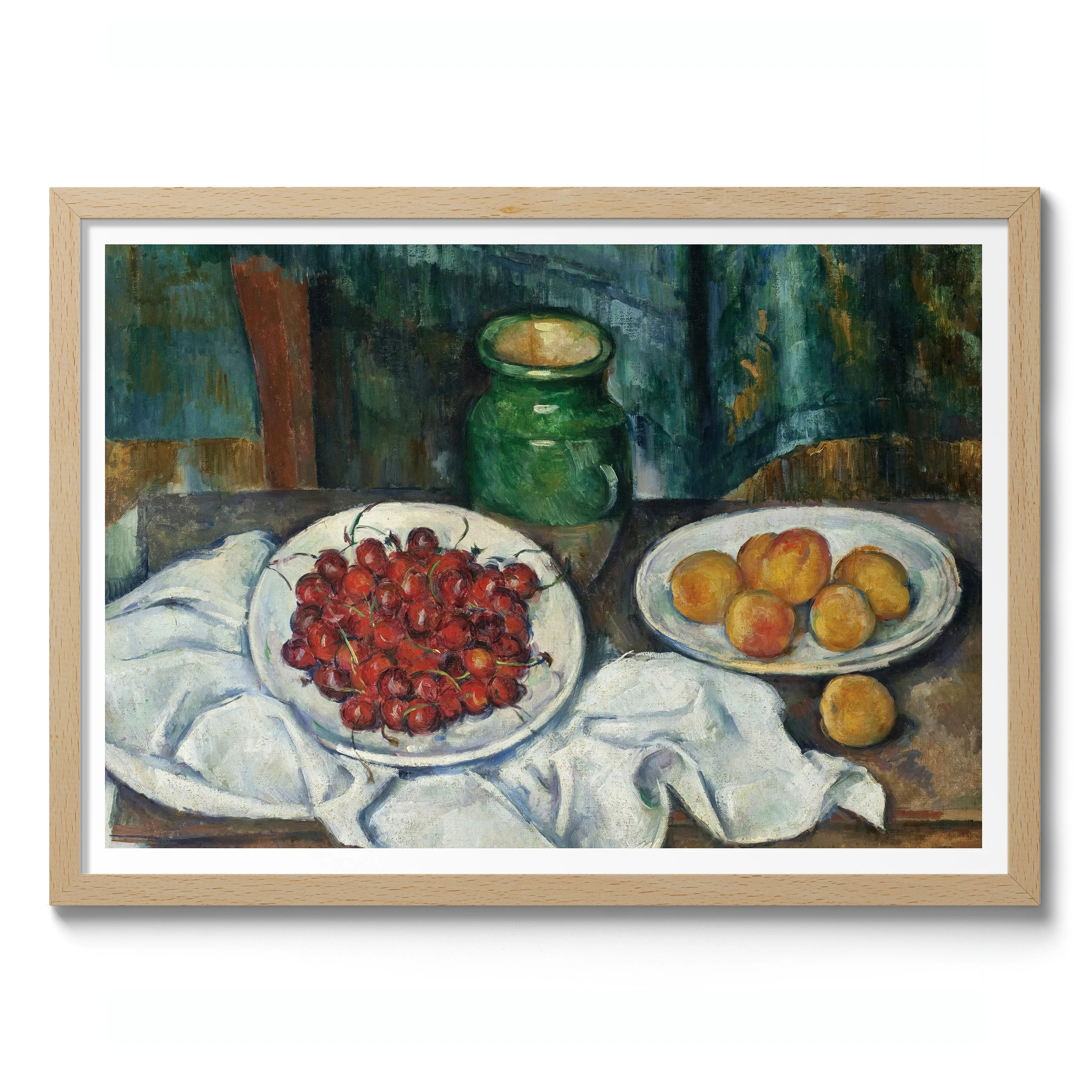 Still Life with Cherries and Peaches - Image 3