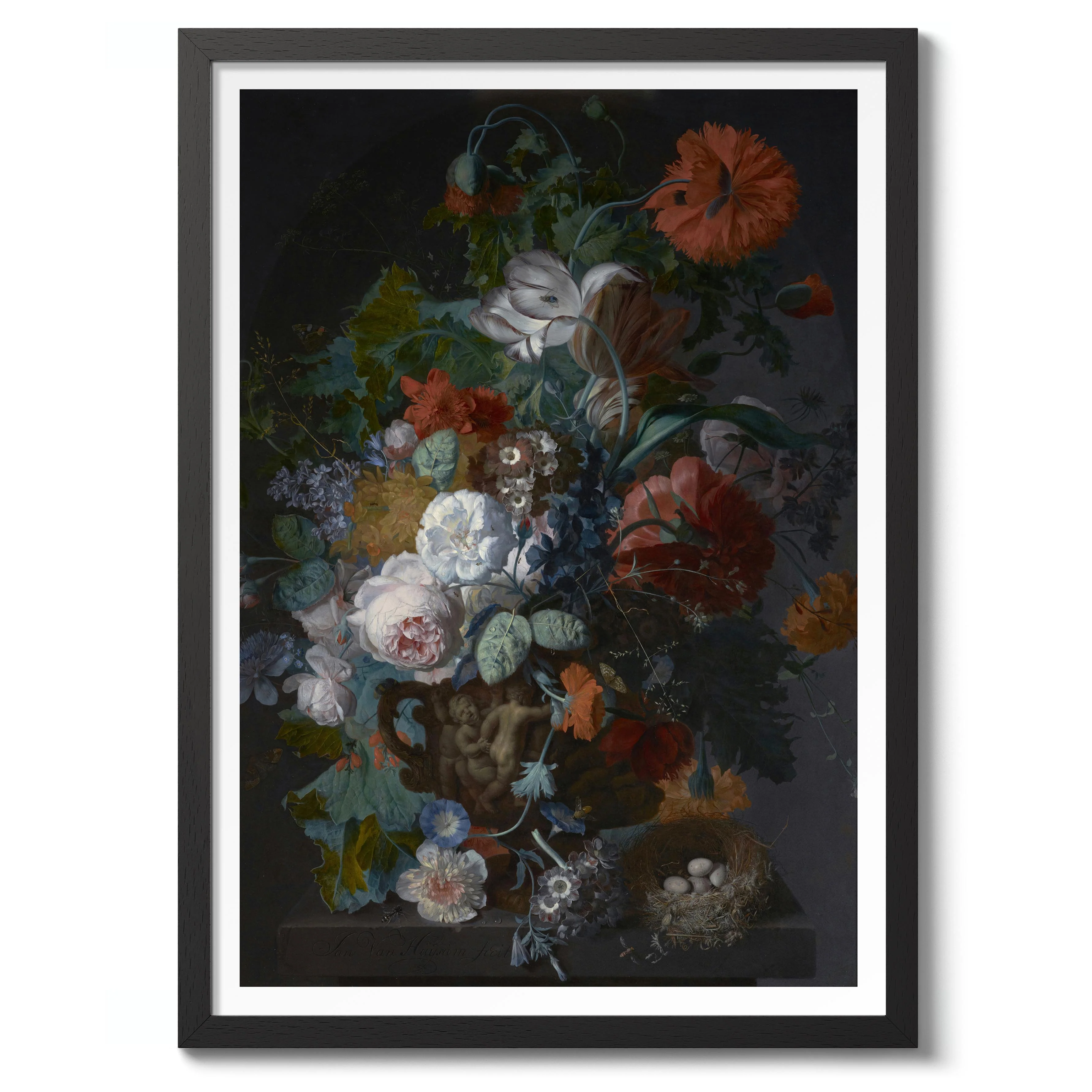 Still Life with Flowers & Bird's Nest - Image 2