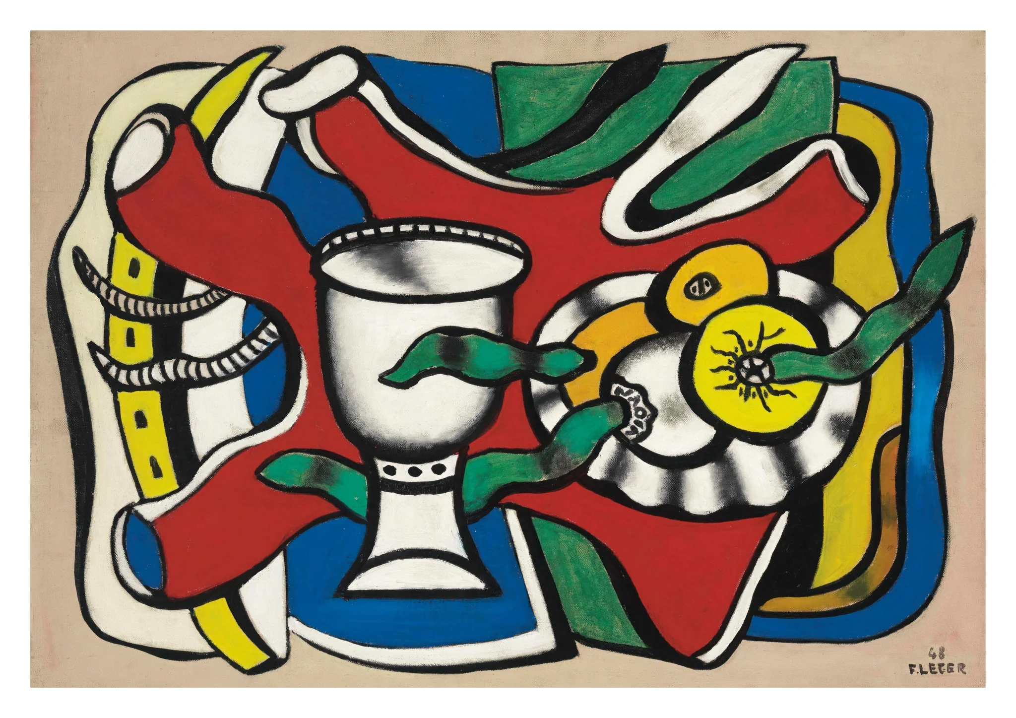 Still Life with White Vase