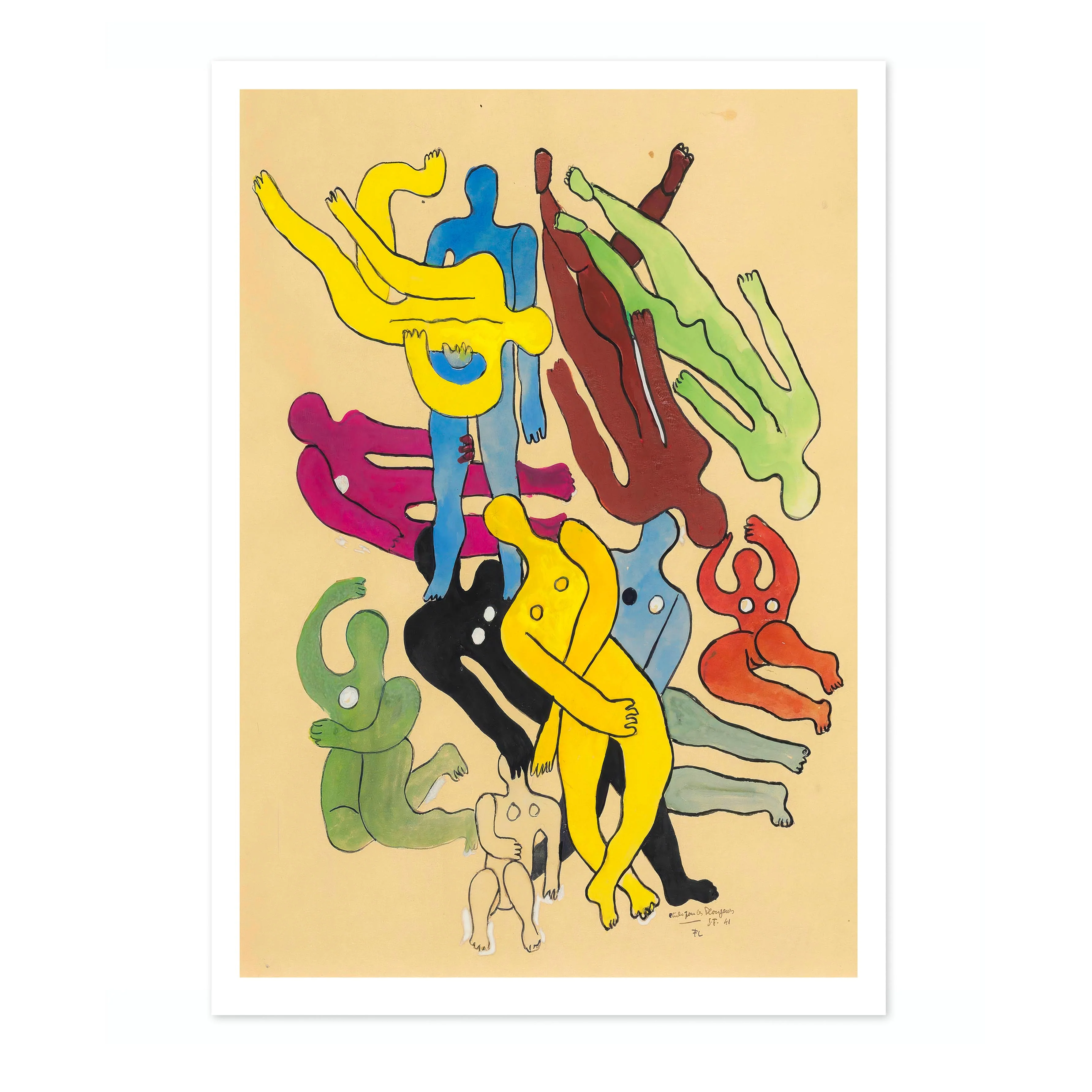 Study for the Divers - Image 4