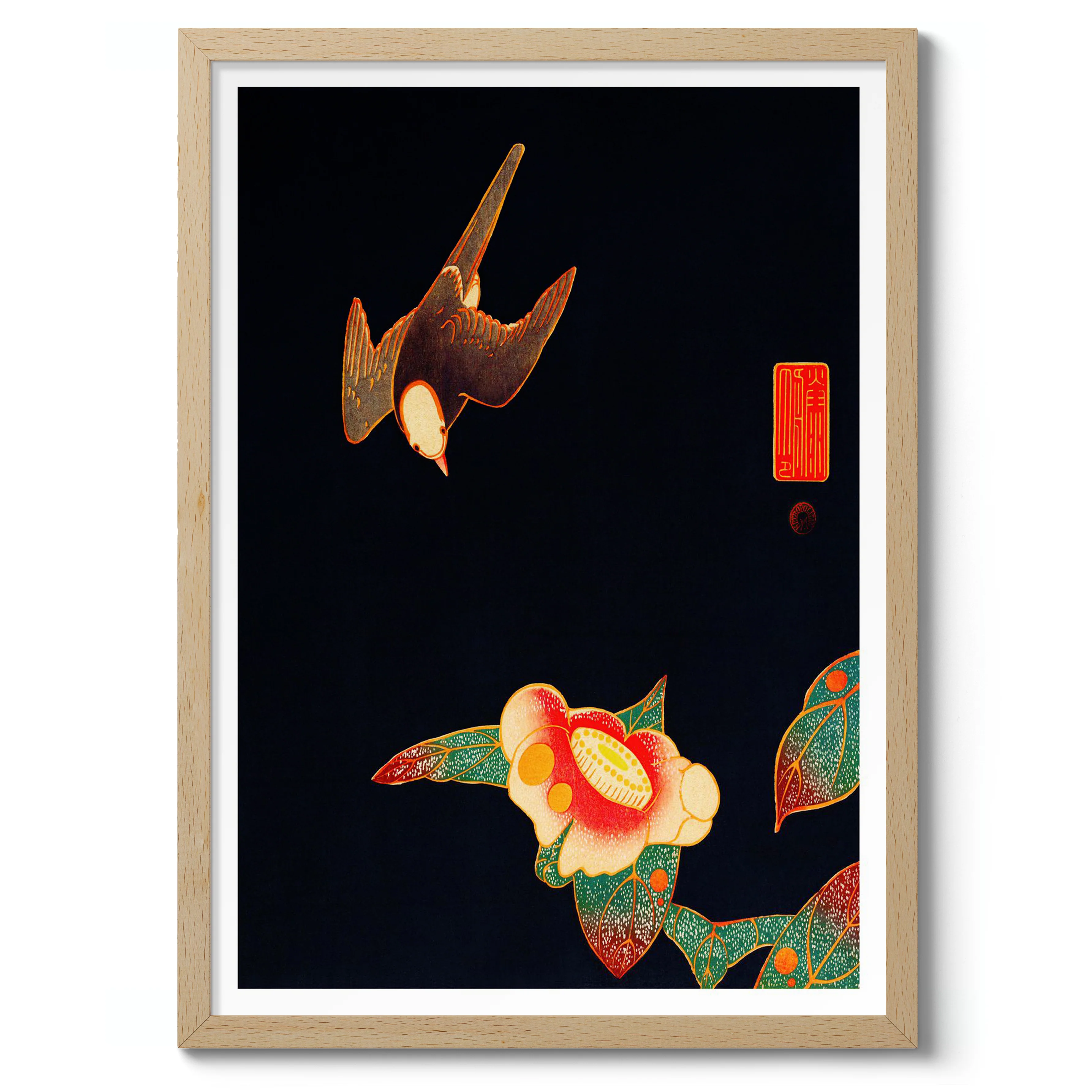 Swallow and Camellia - Image 3