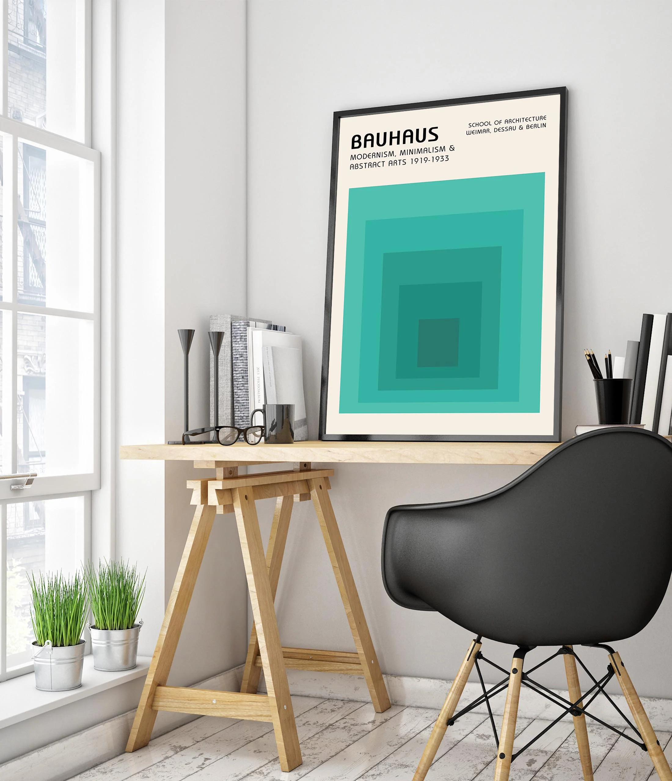 Teal Rectangles - Image 5