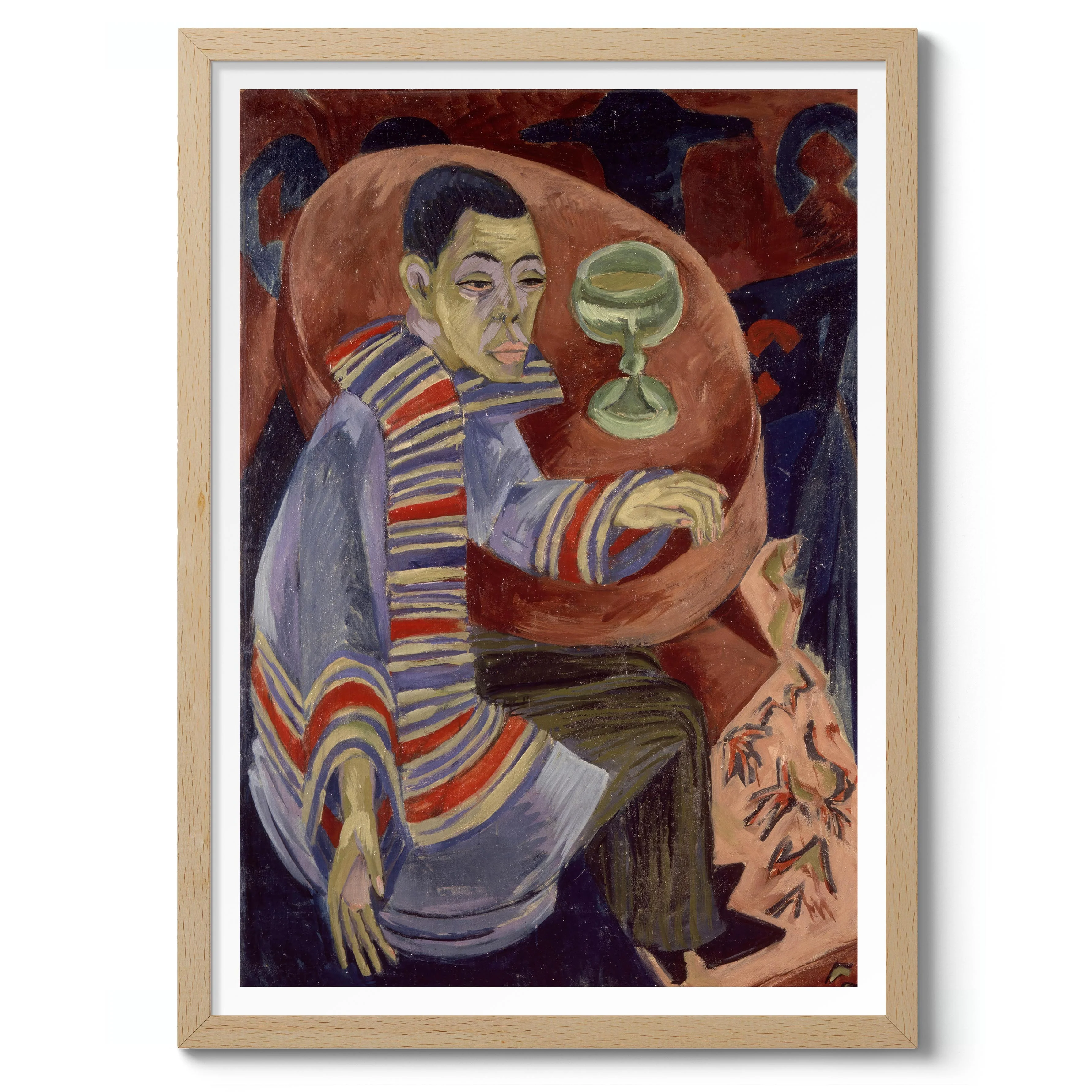 The Drinker (Self-Portrait) - Image 3