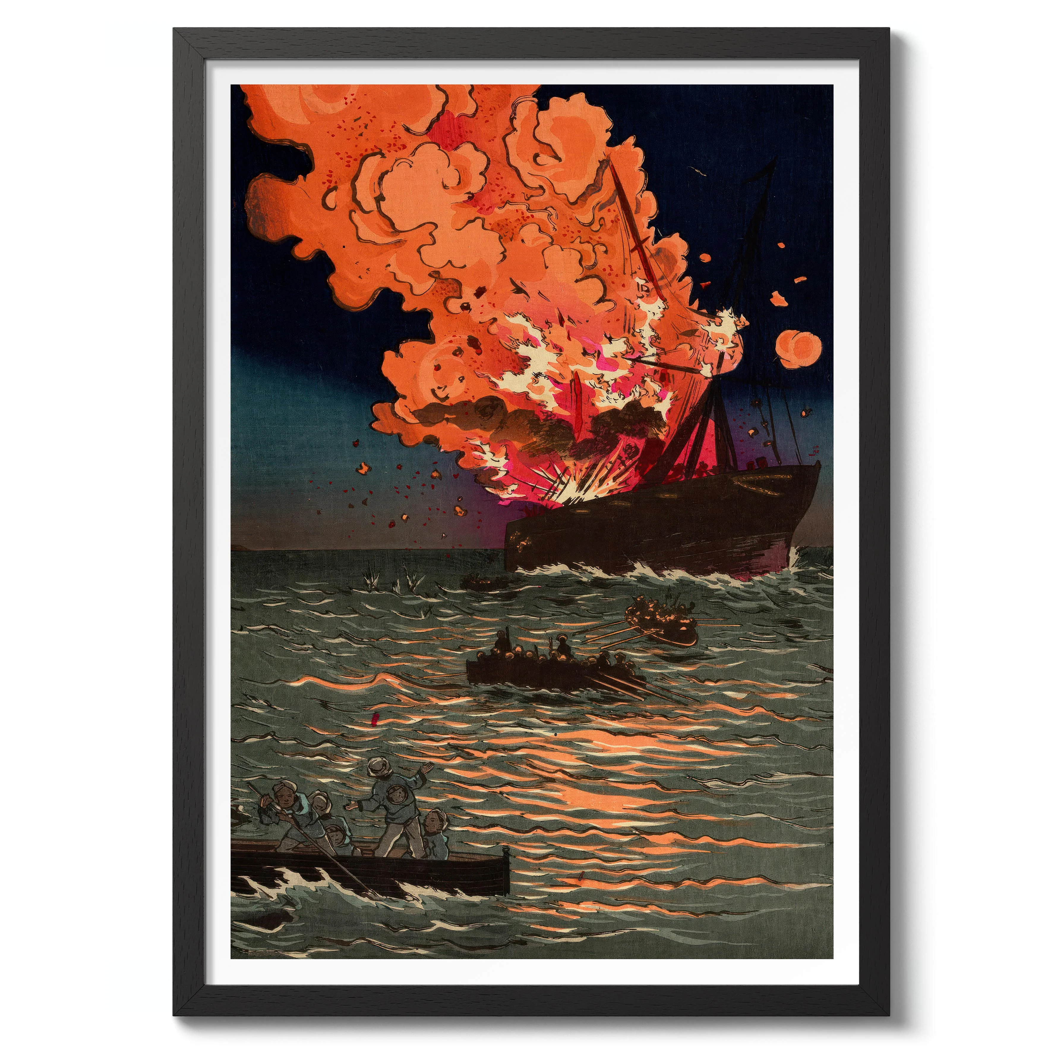 The Naval Battle of Pungdo, Korea - Image 2