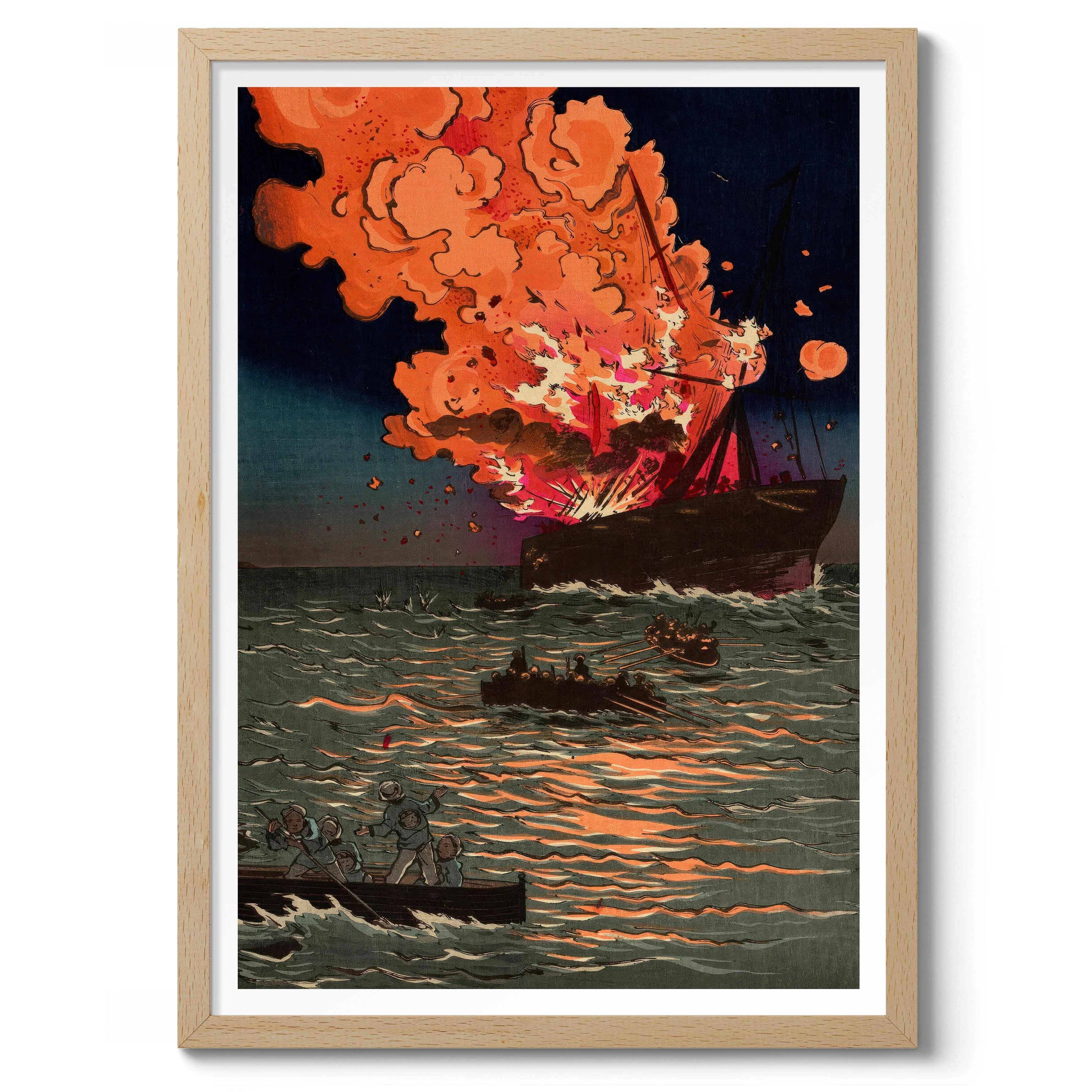 The Naval Battle of Pungdo, Korea - Image 3