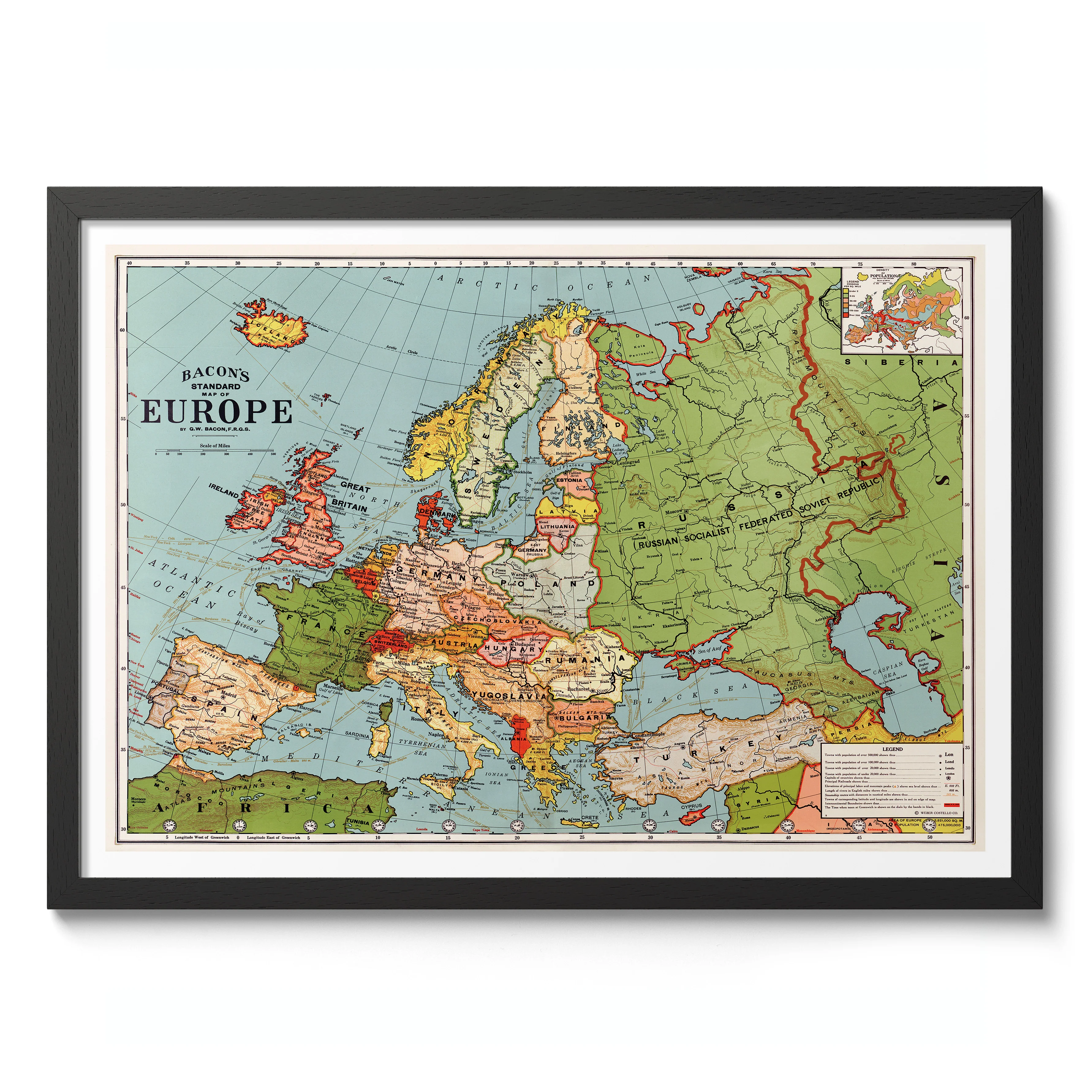 The Standard Map of Europe - Image 2