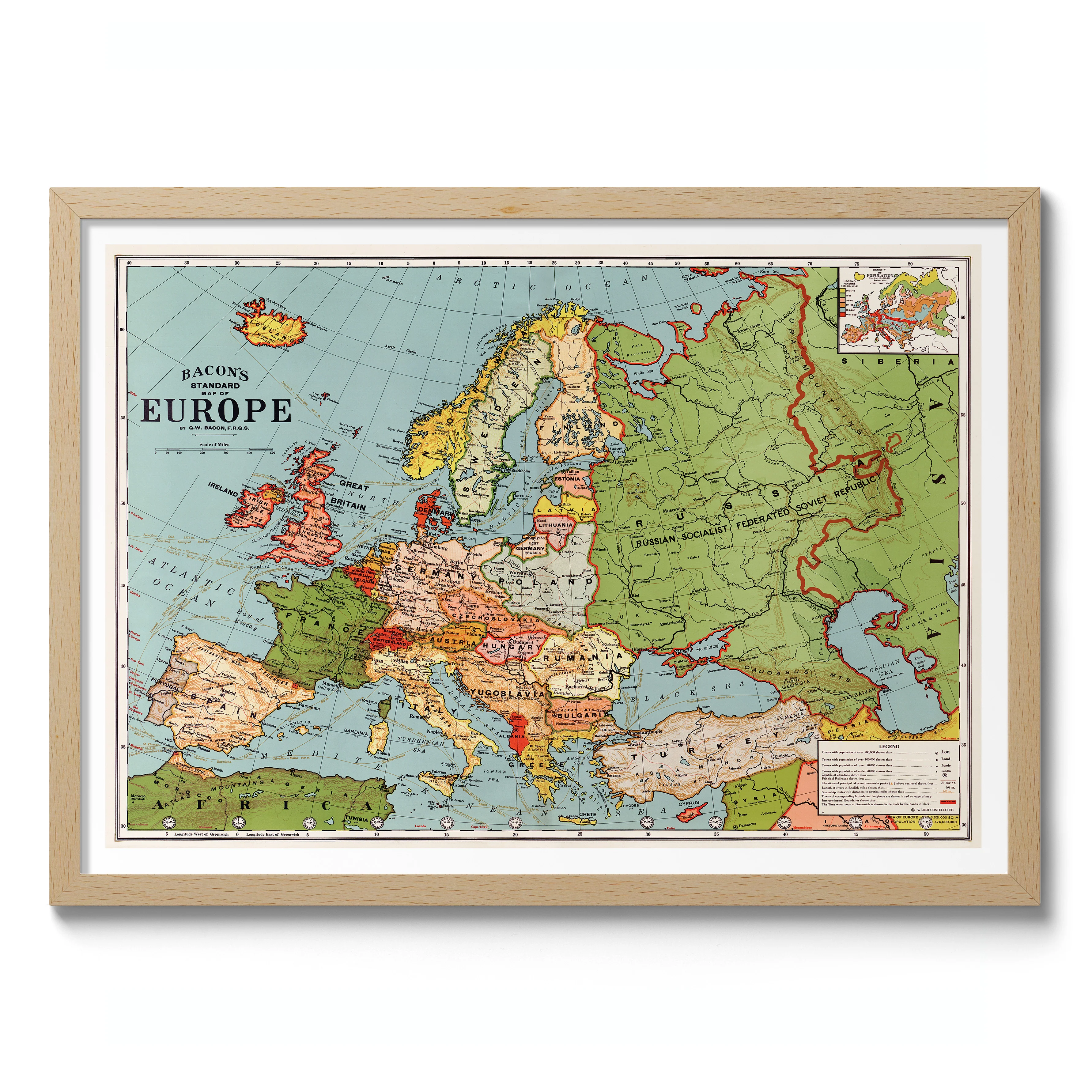 The Standard Map of Europe - Image 3