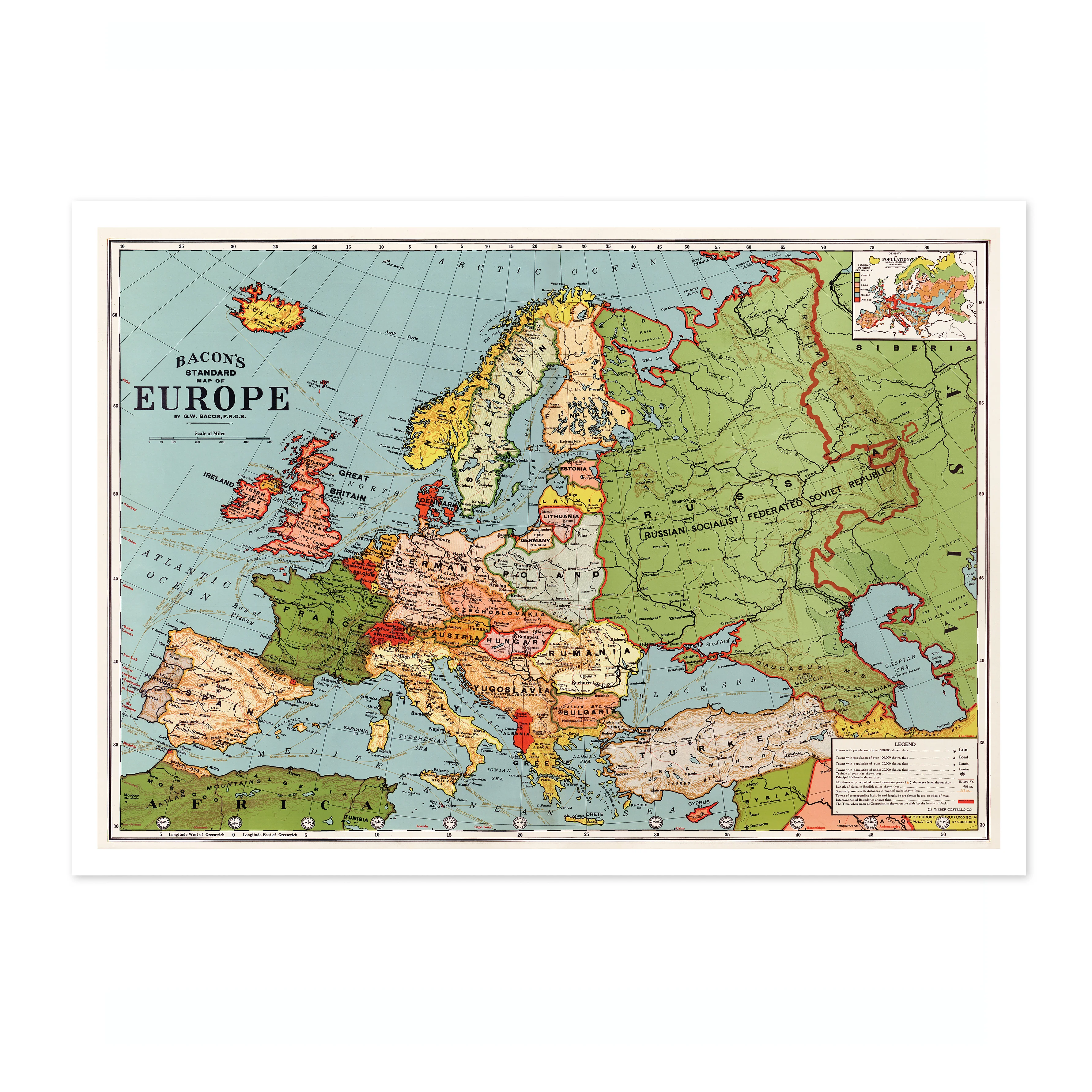 The Standard Map of Europe - Image 4