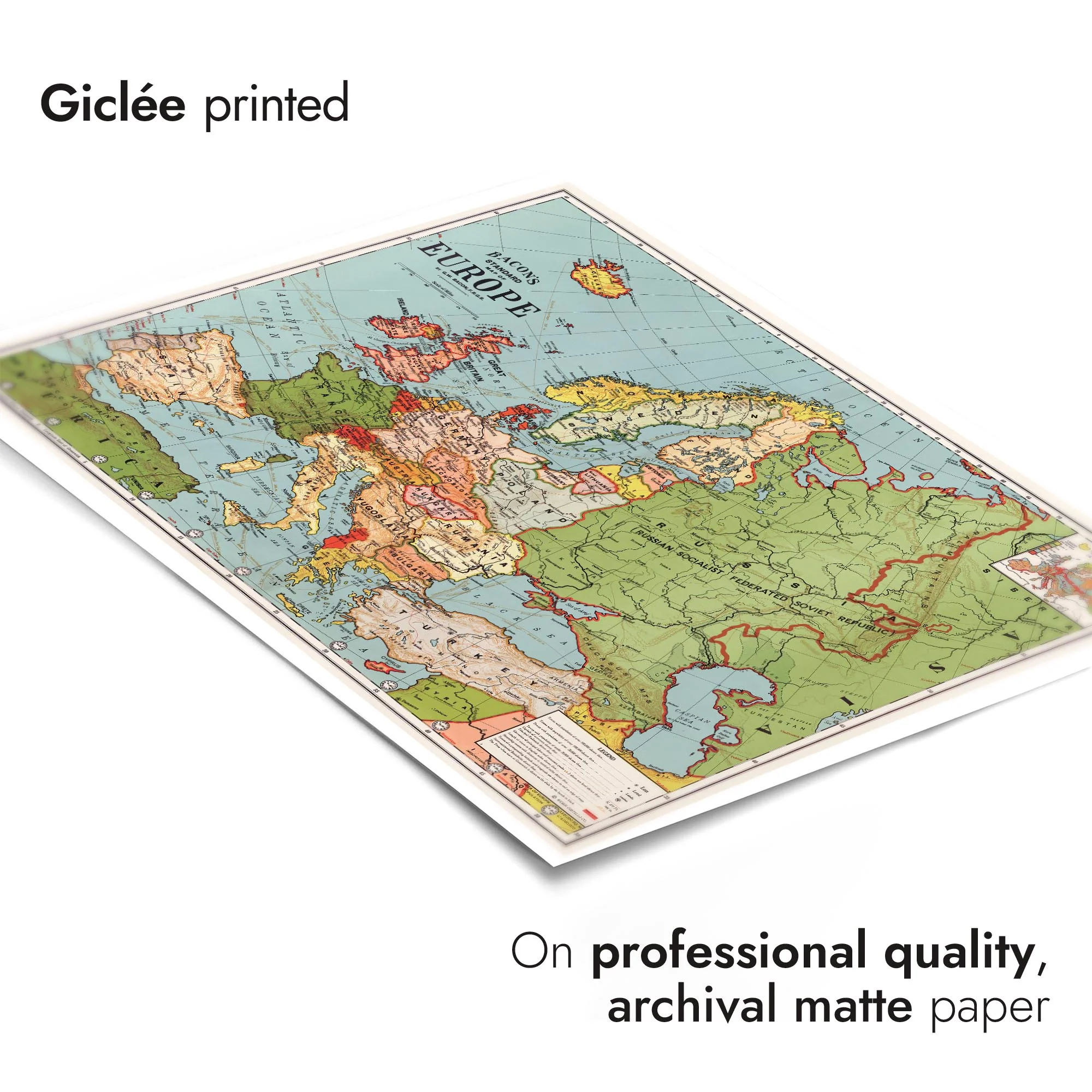 The Standard Map of Europe - Image 6