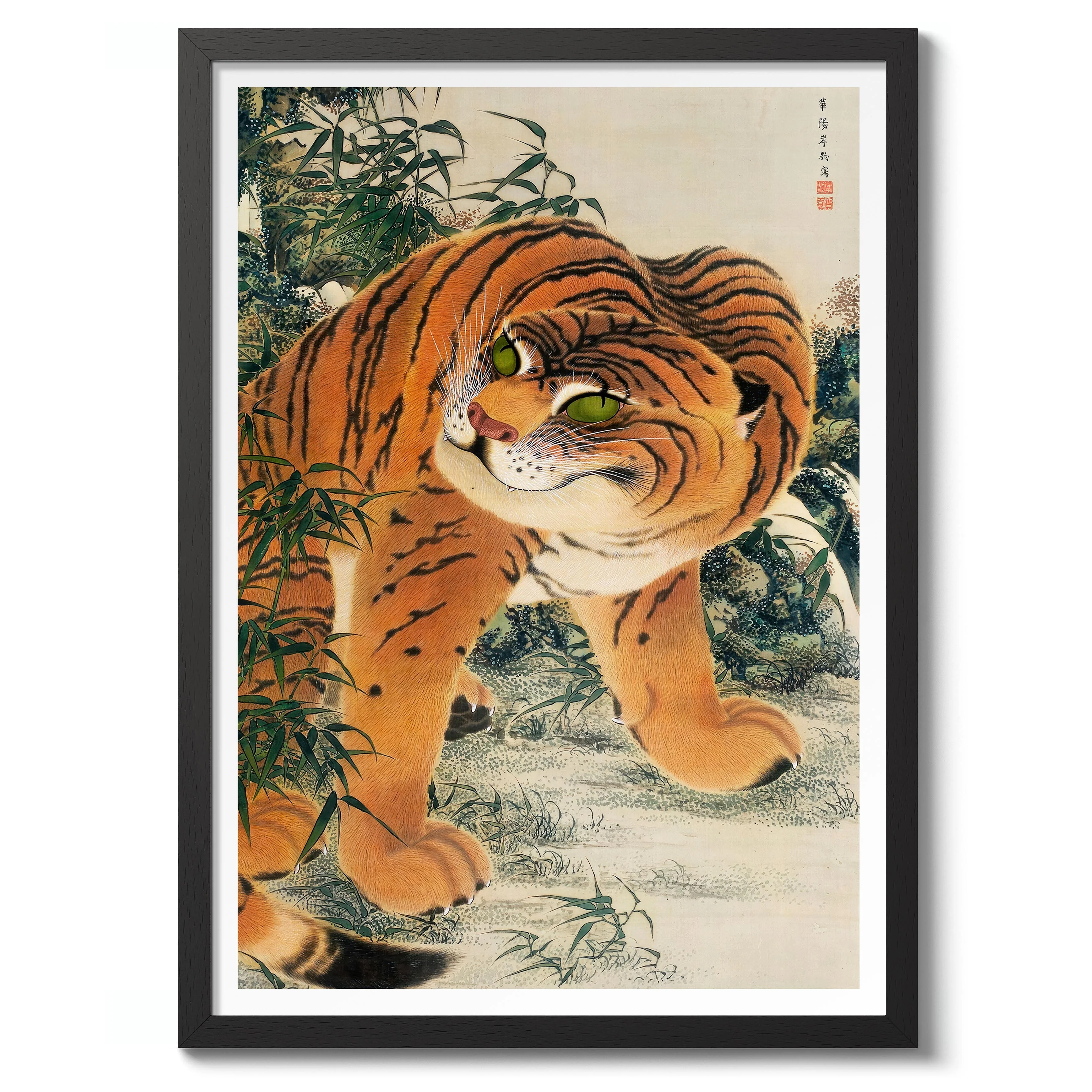 Tiger Cleaning its Paw - Image 2