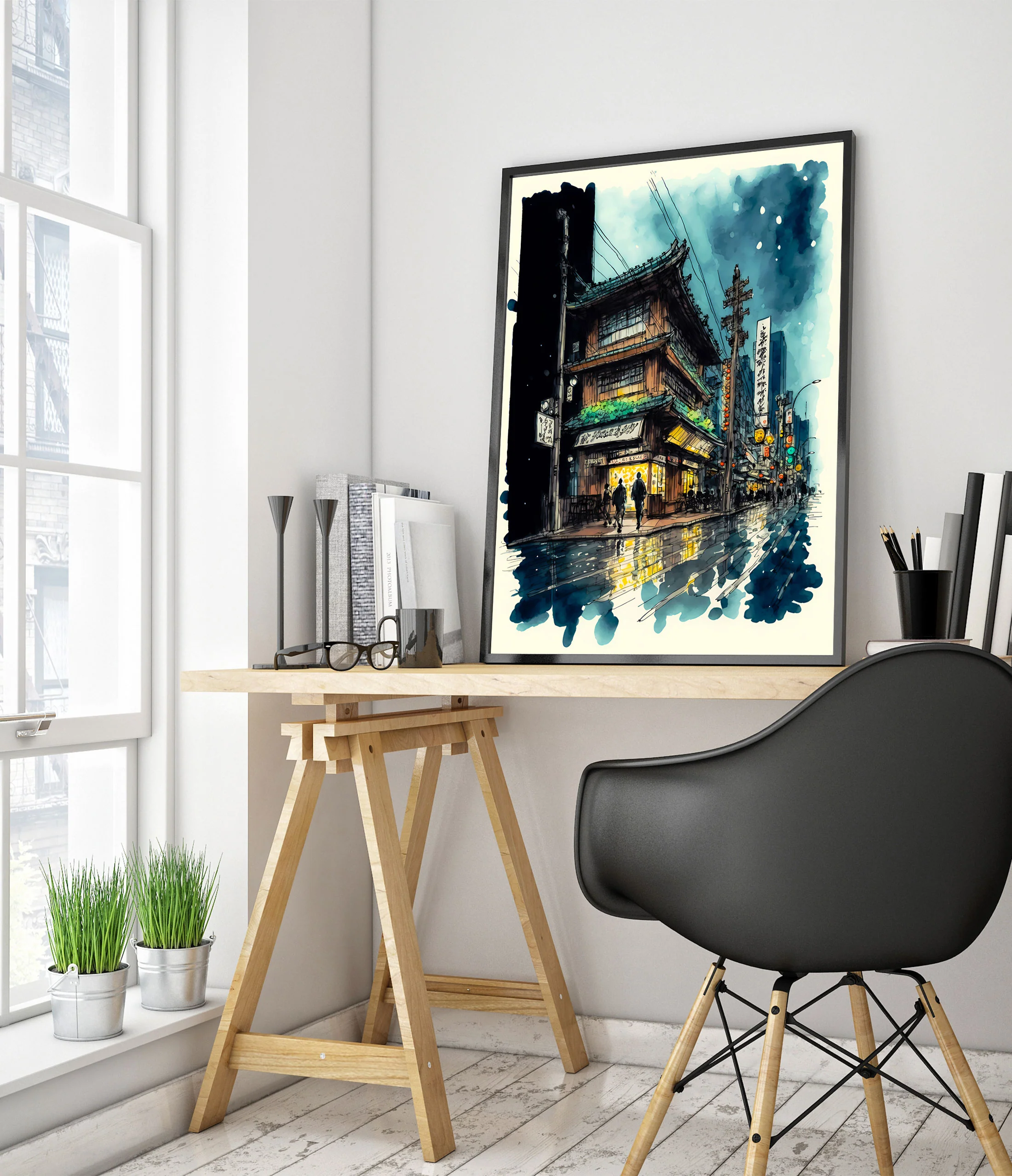 Tokyo Watercolour - Image 5