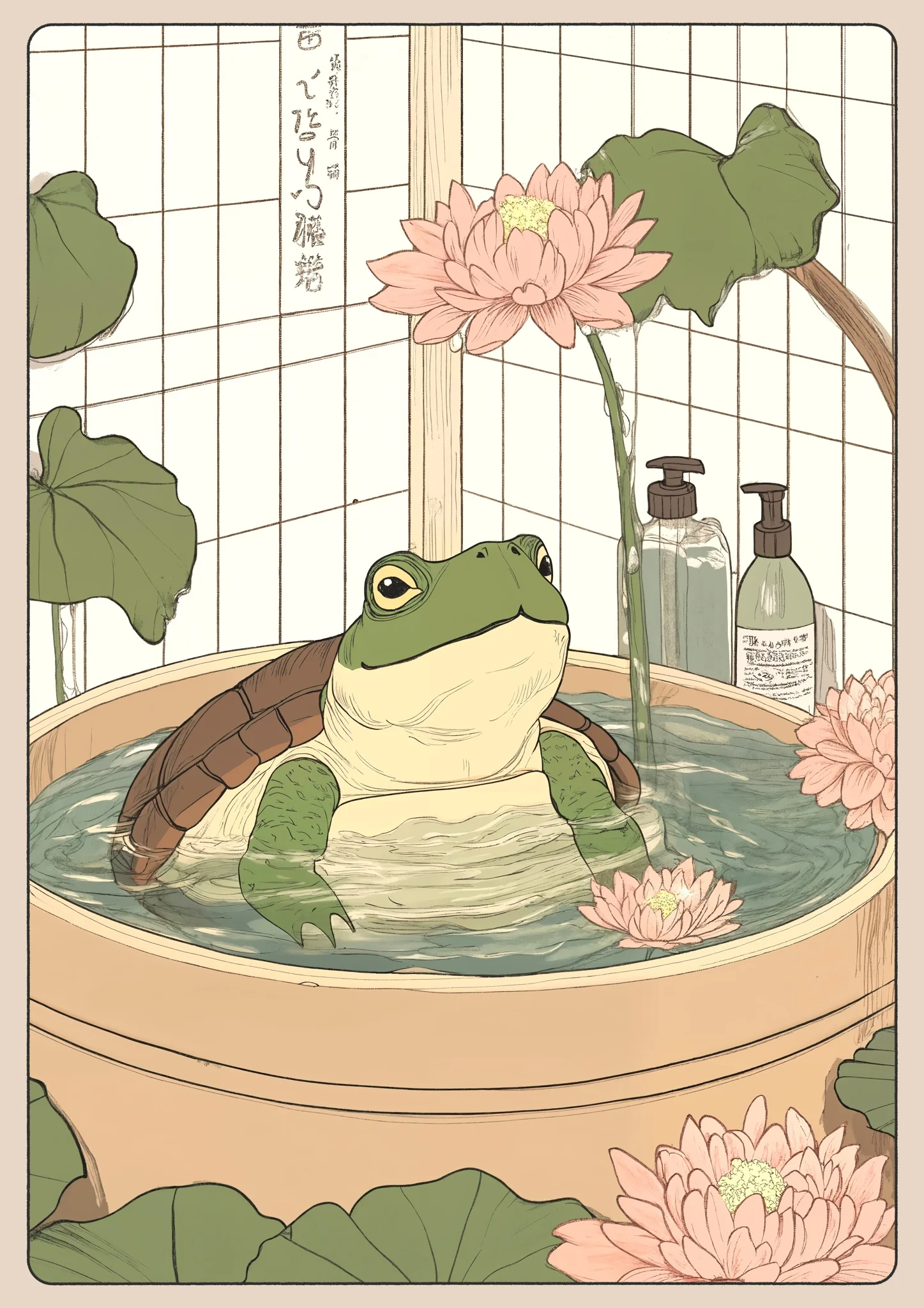 Tortoise Bathtime