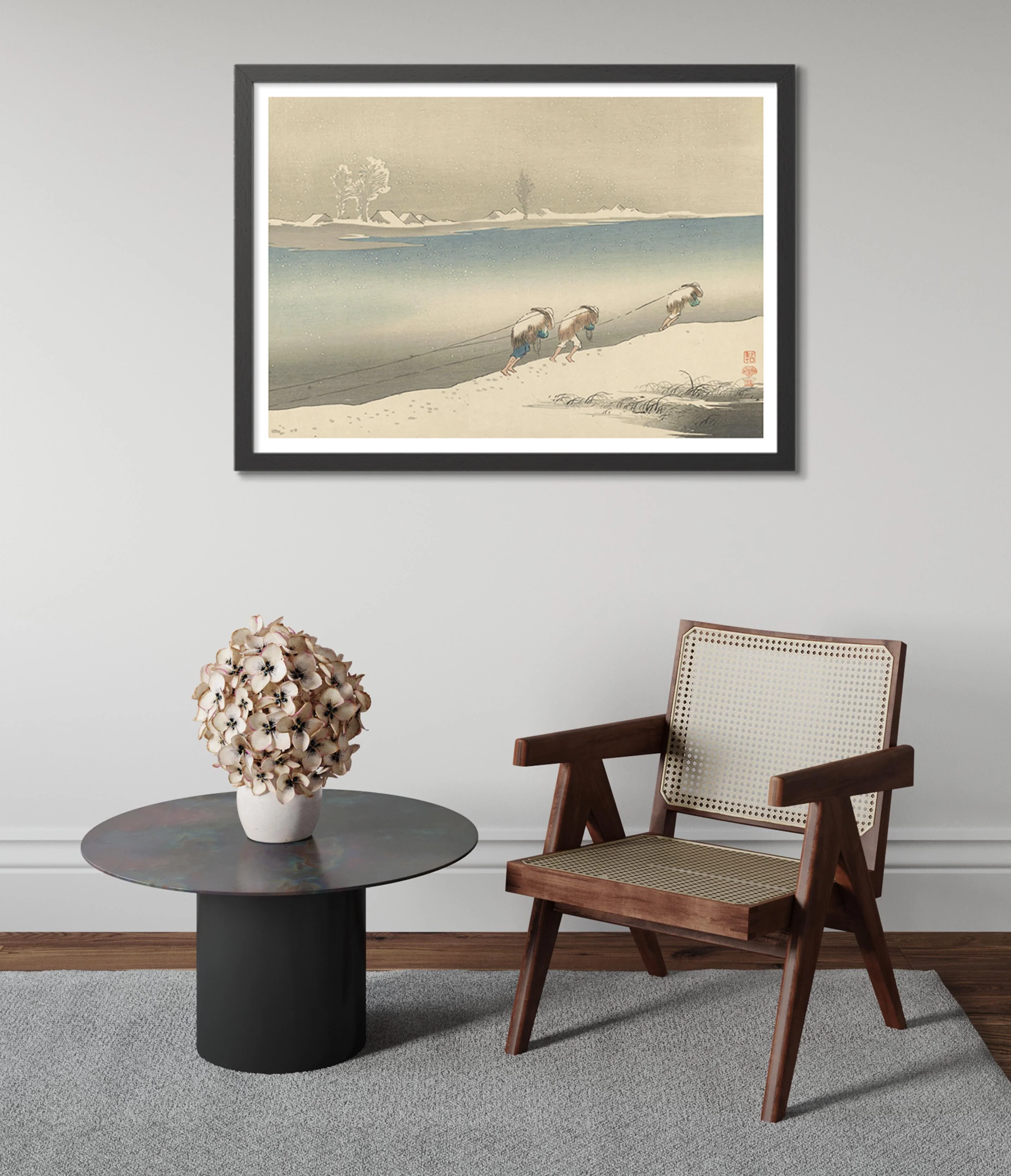 Tugboats in Snow - Image 5