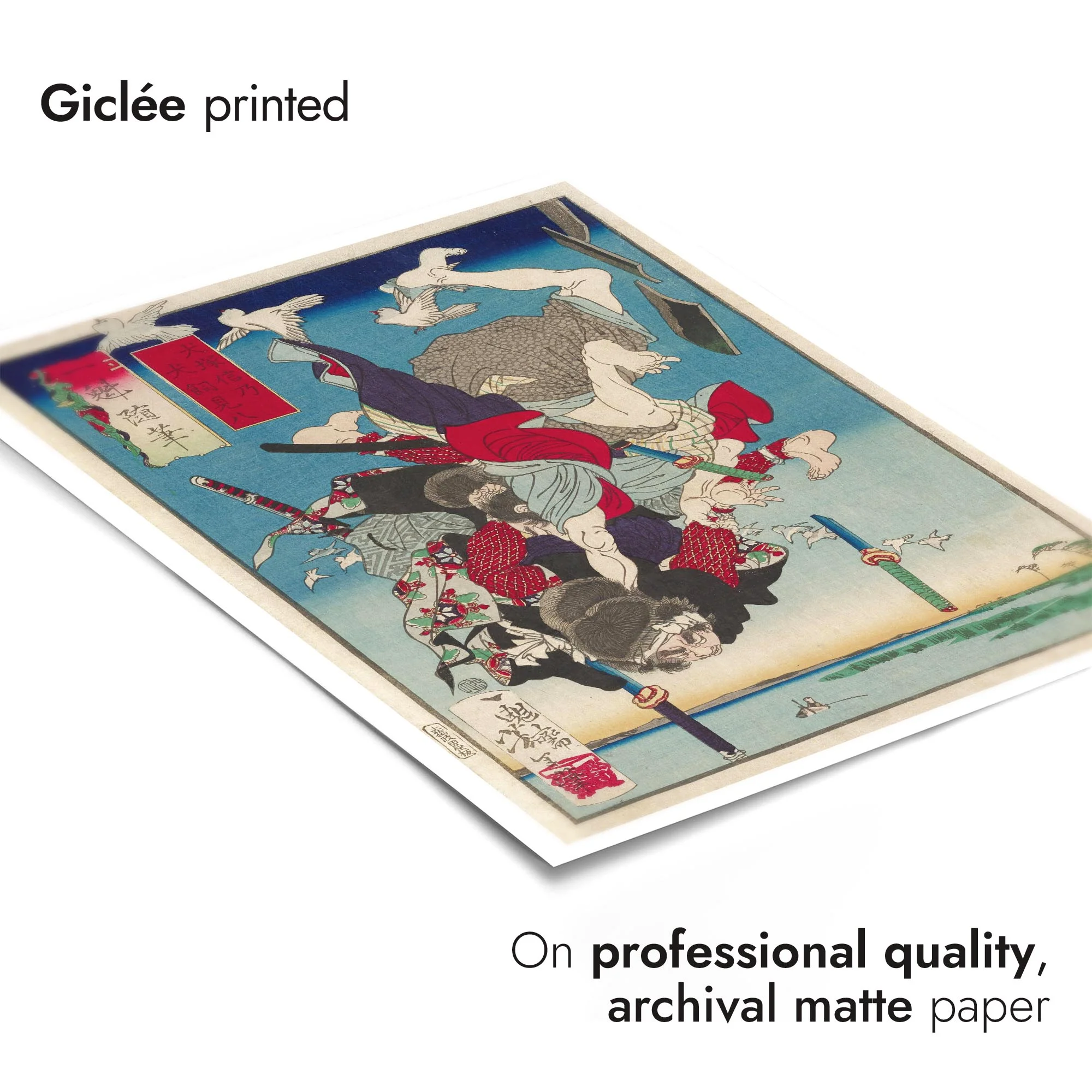 Two Falling Figures, Upside Down, Fighting - Image 6