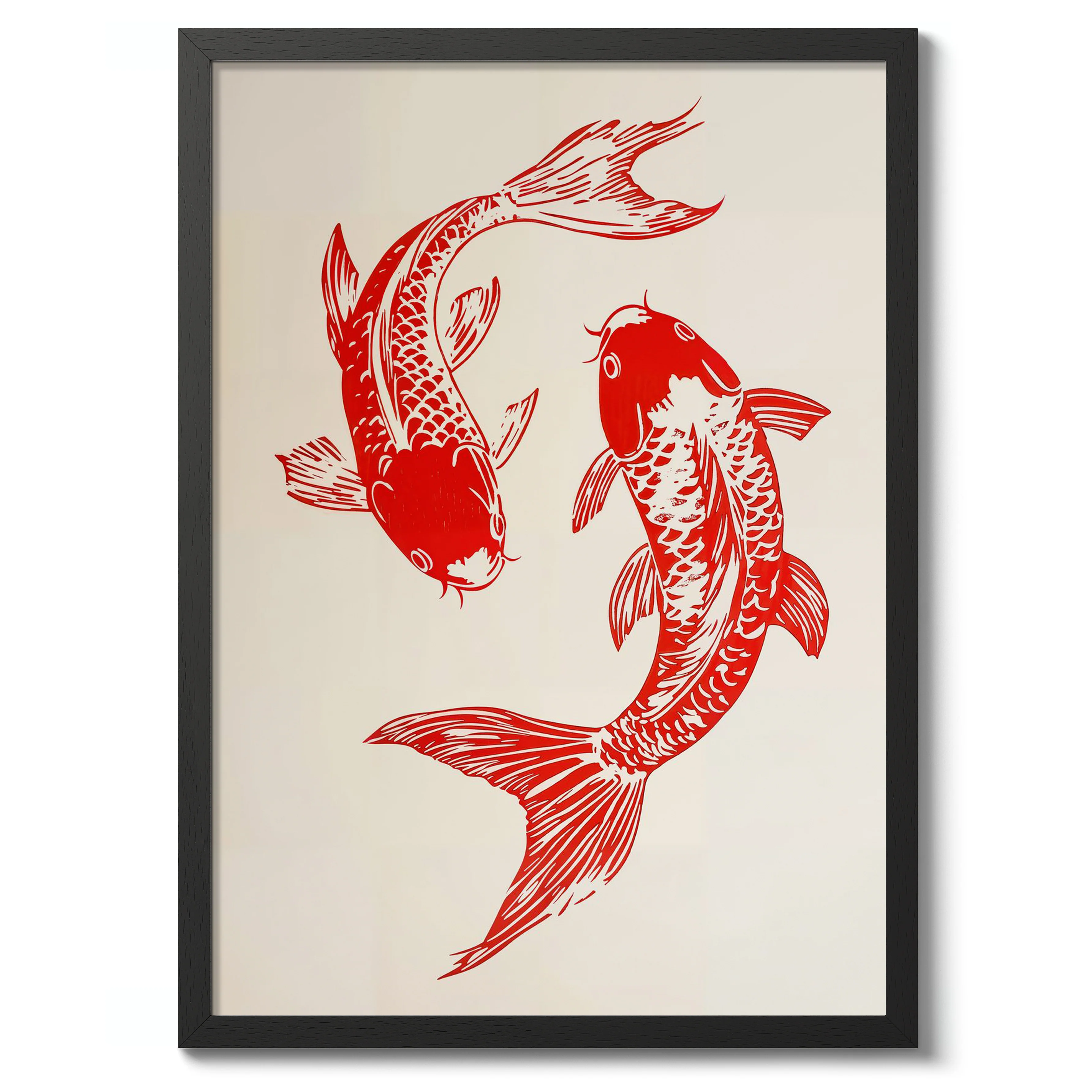 Two Koi Fish - Image 2
