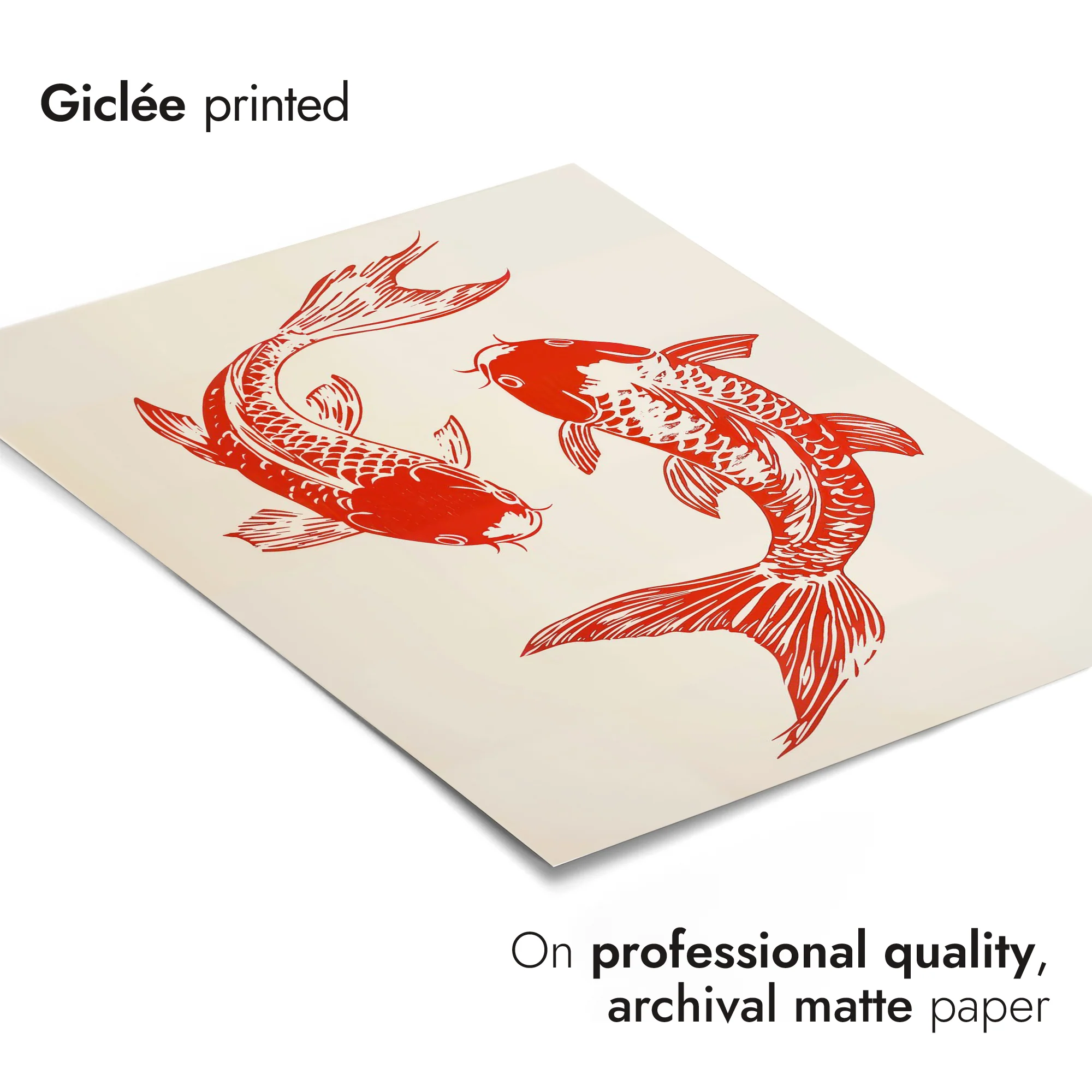 Two Koi Fish - Image 6