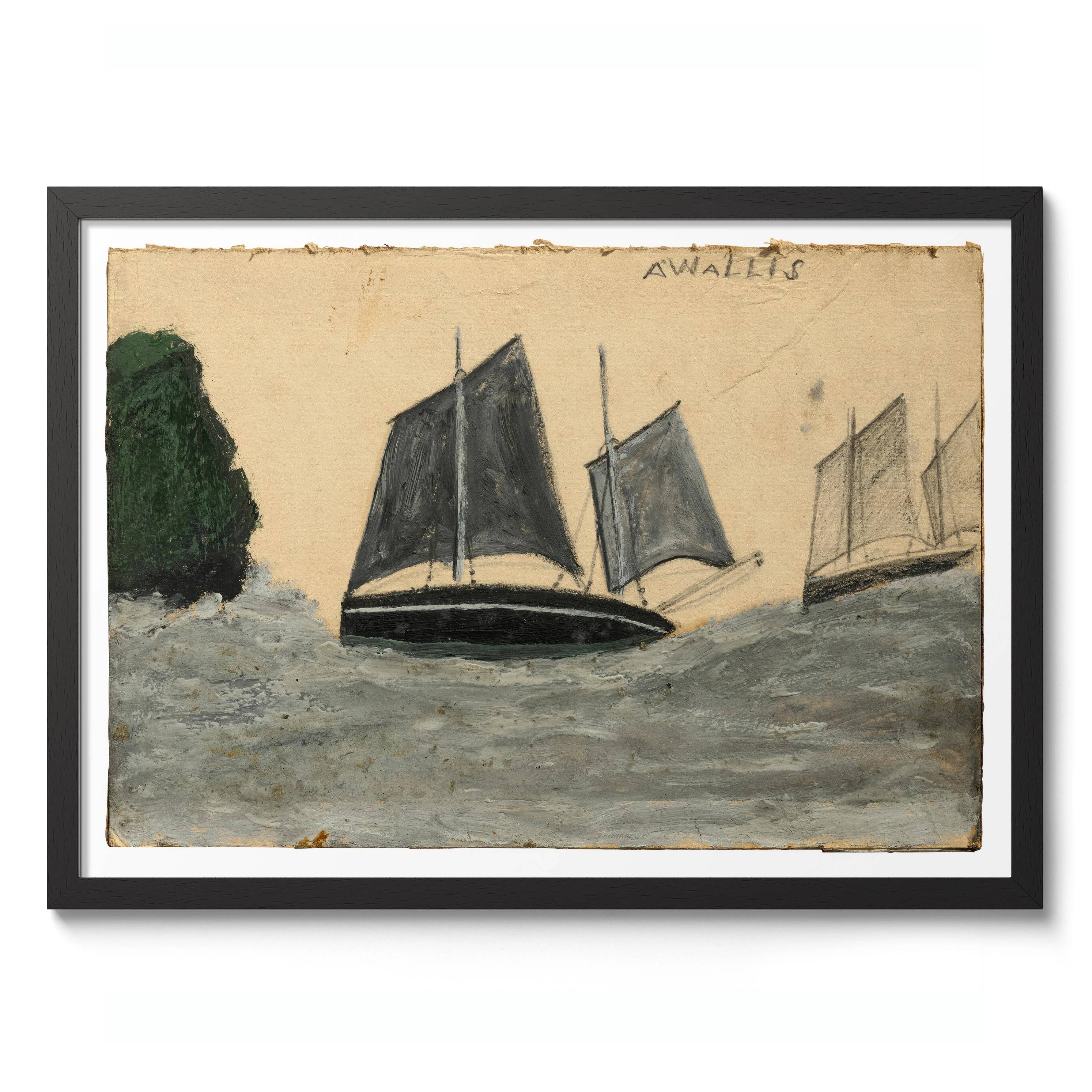Two Luggers by a Headland - Image 2