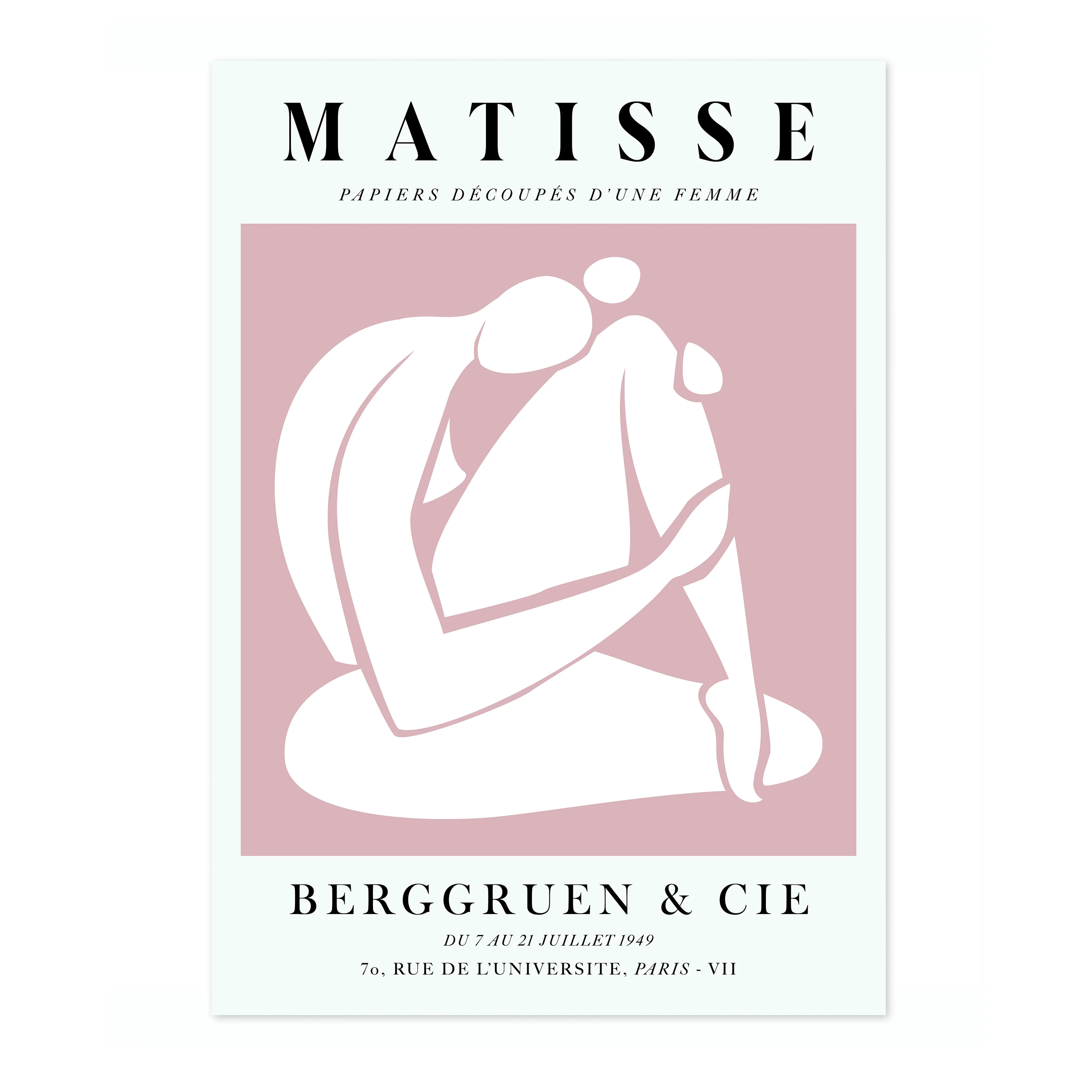 Une Femme Rose, À Genoux - Image 4