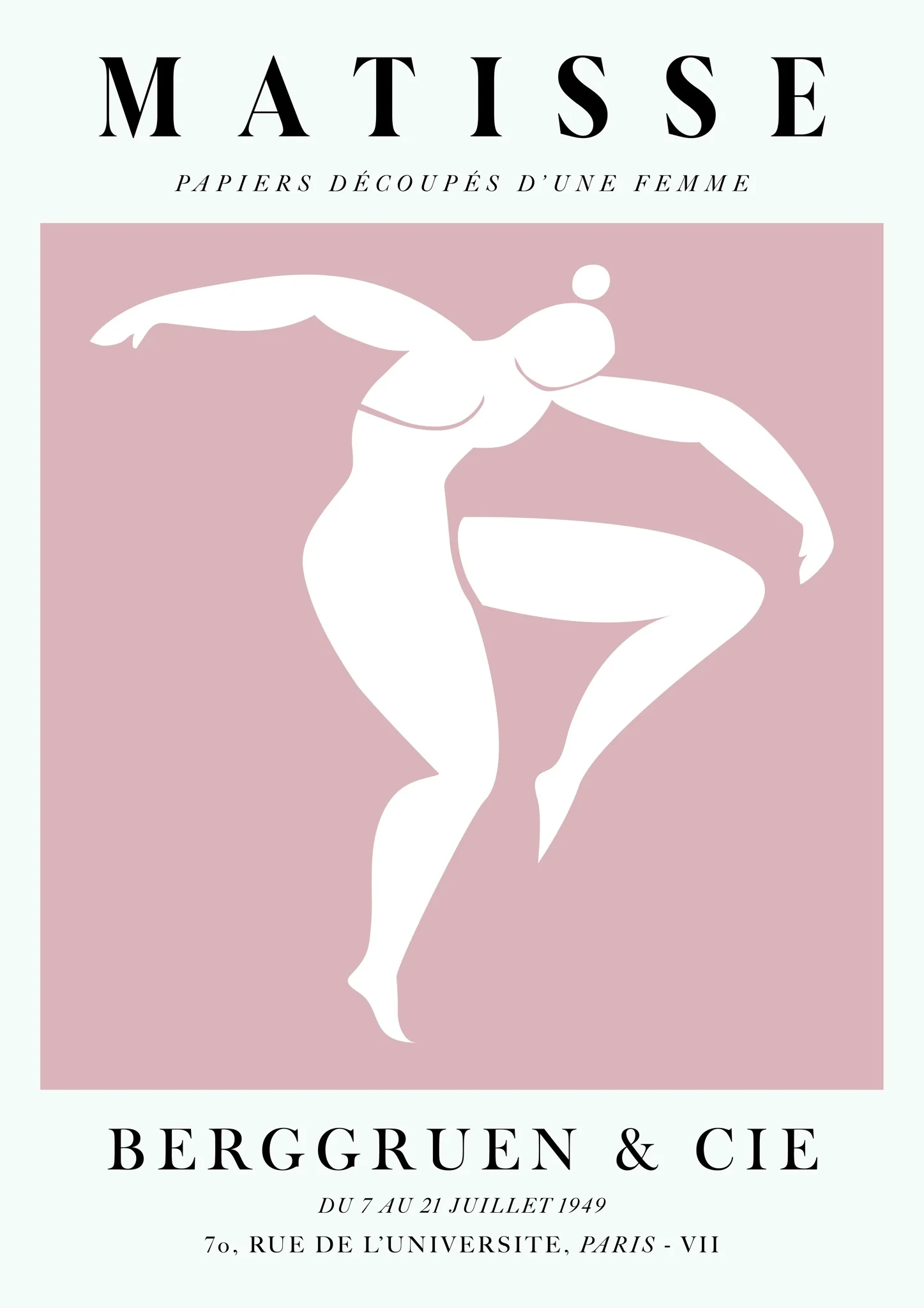 Une Femme Rose, Dansante