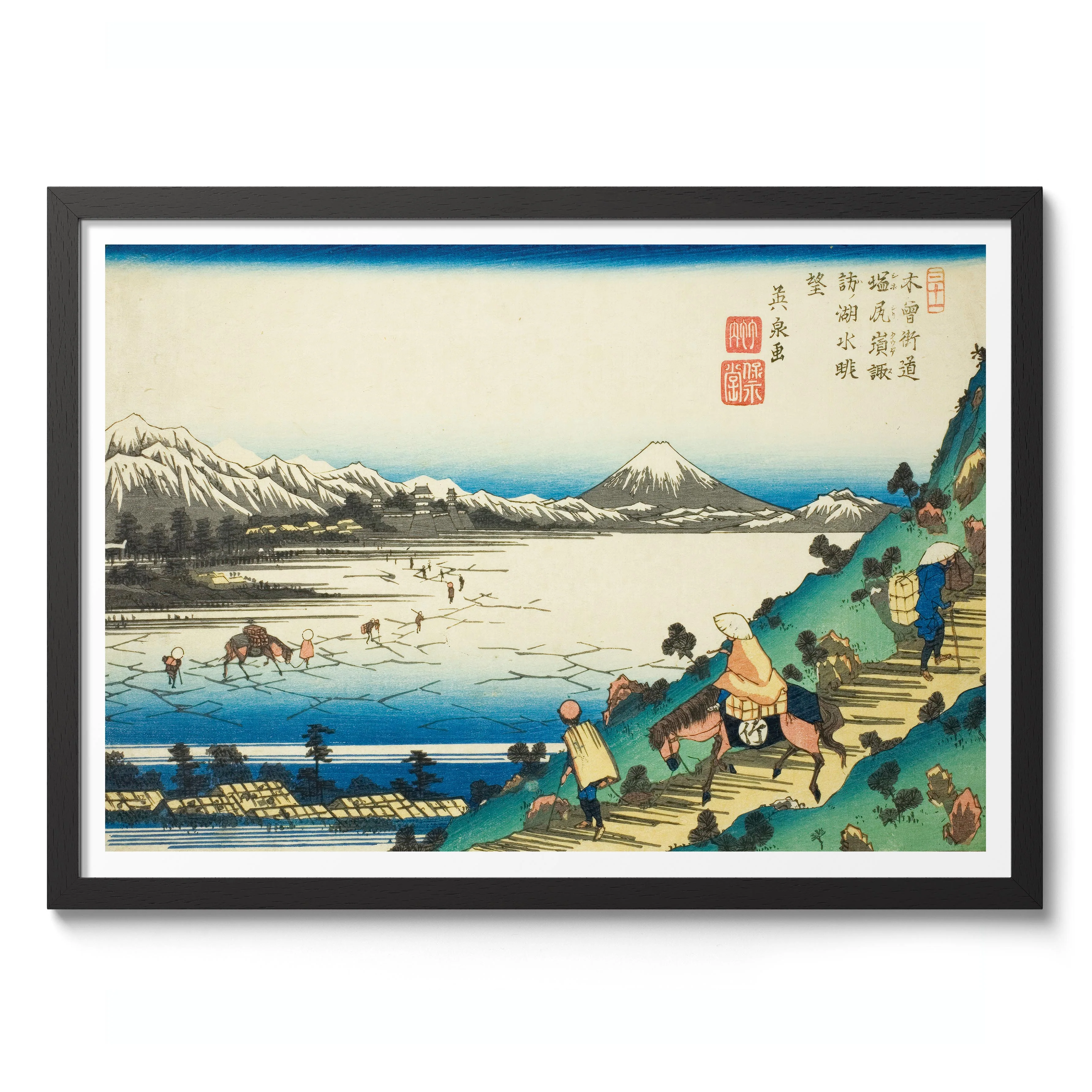 View of Lake Suwa from Shiojiri Pass - Image 2