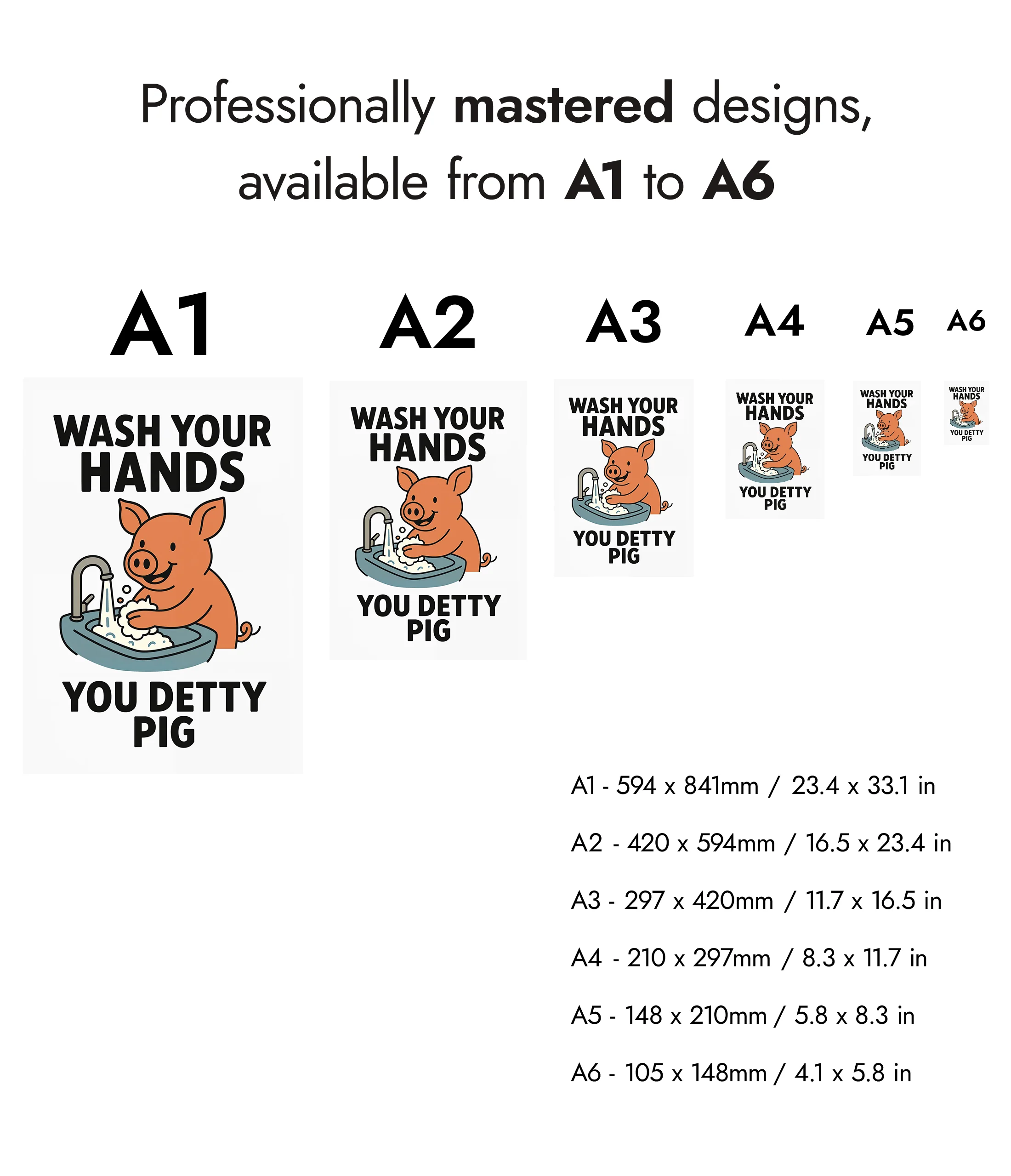 Wash Your Hands You Detty Pig - Image 8